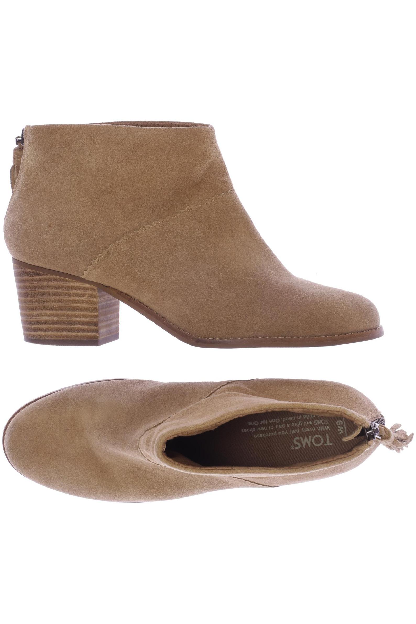 

Toms Damen Stiefelette, beige, Gr. 40