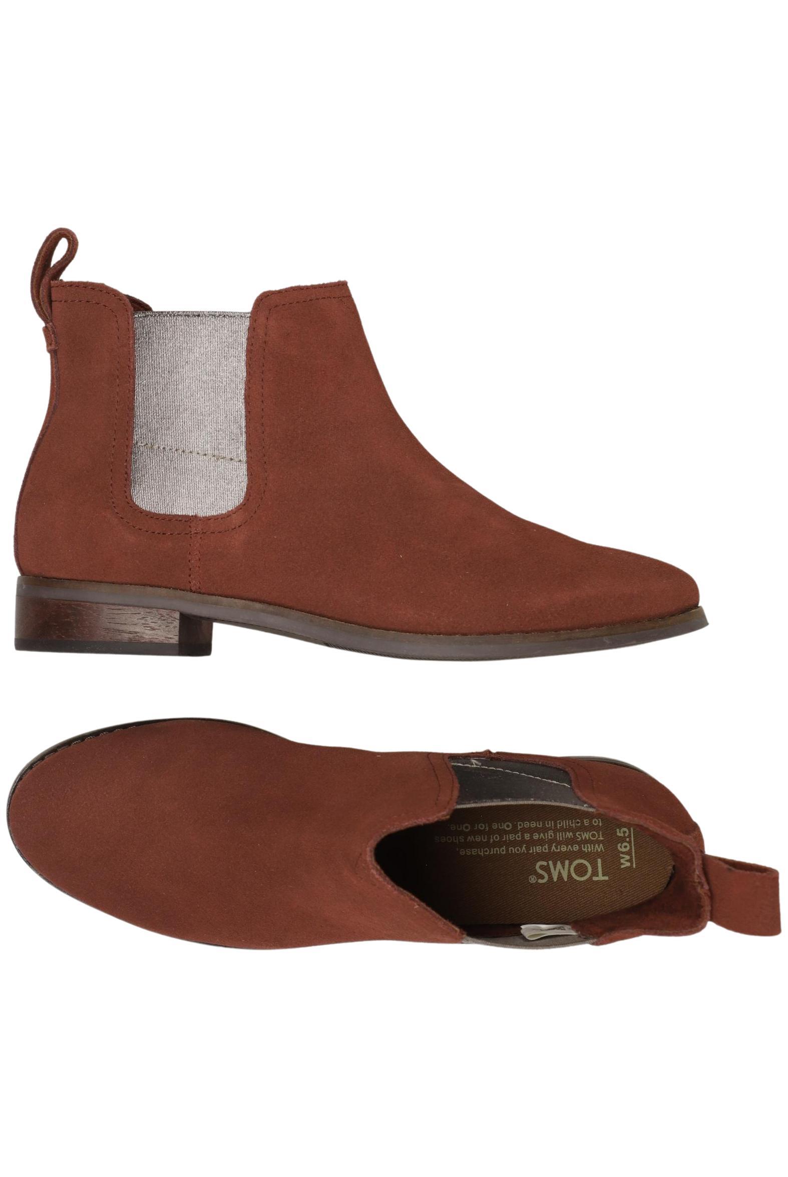 

Toms Damen Stiefelette, bordeaux, Gr. 37
