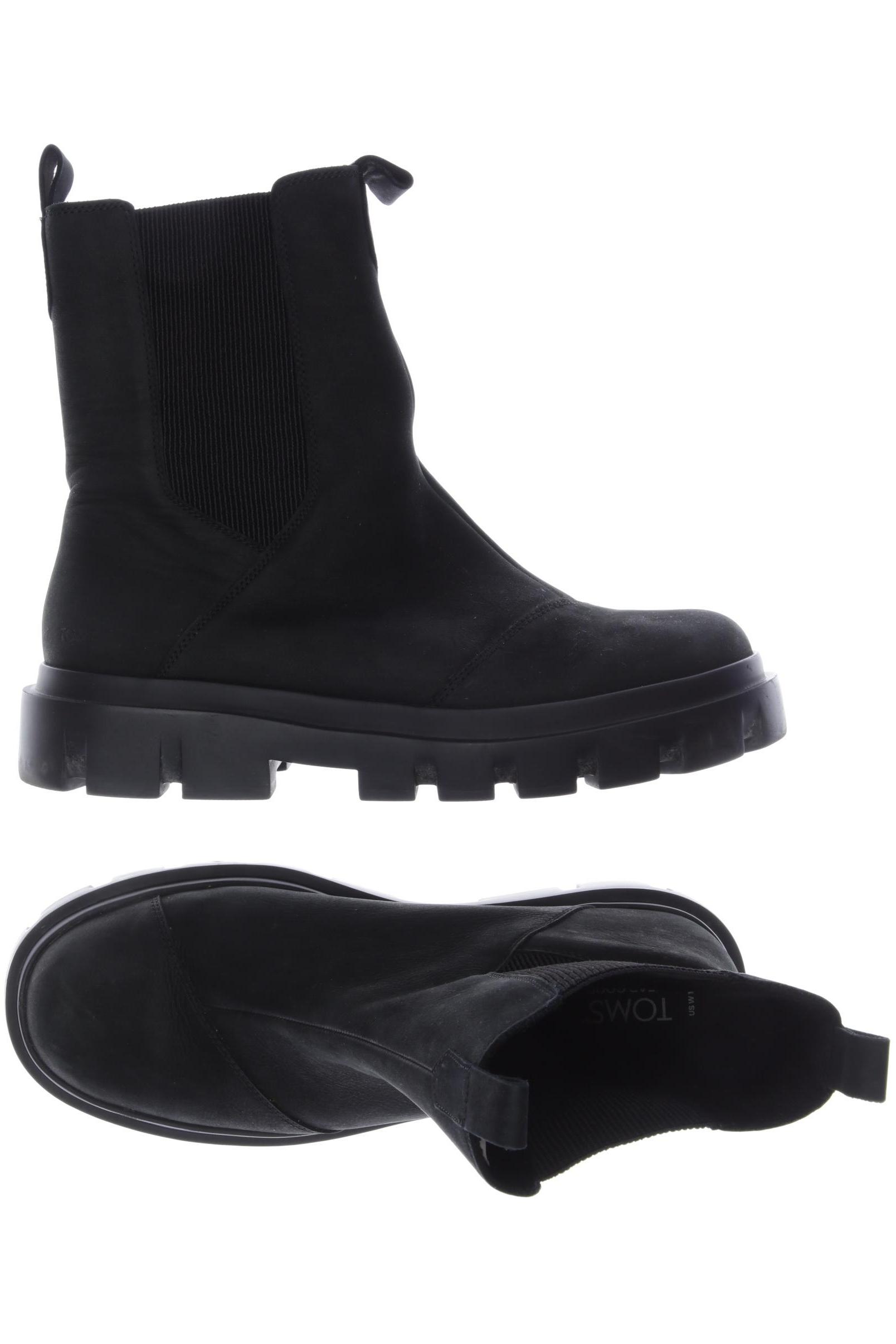 

Toms Damen Stiefelette, schwarz, Gr. 43.5