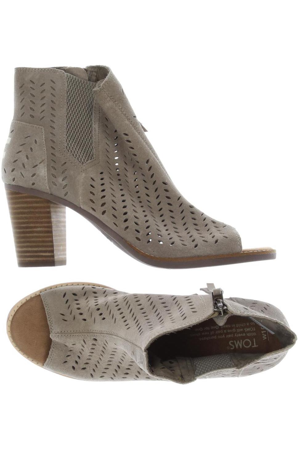 

Toms Damen Stiefelette, beige, Gr. 42