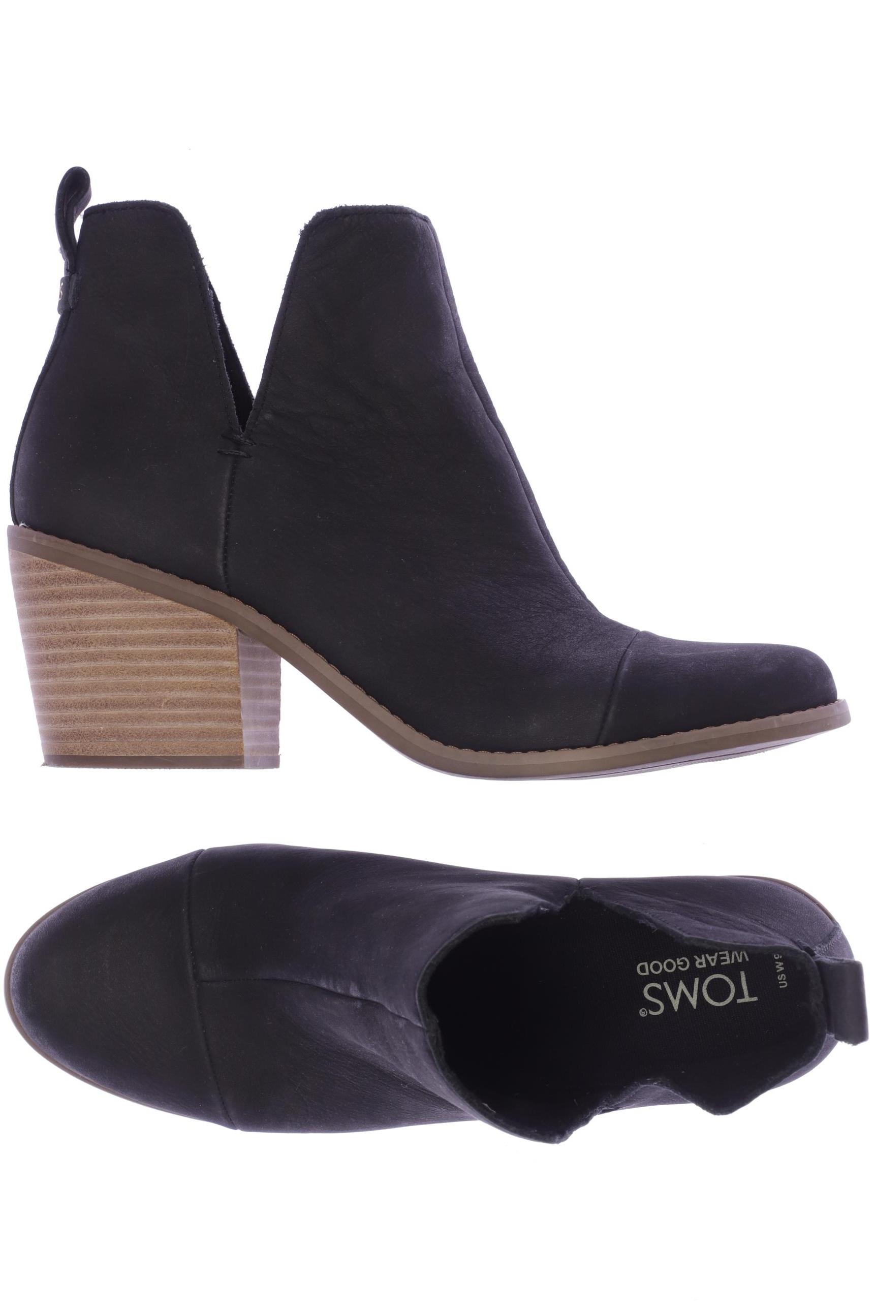

Toms Damen Stiefelette, schwarz, Gr. 40