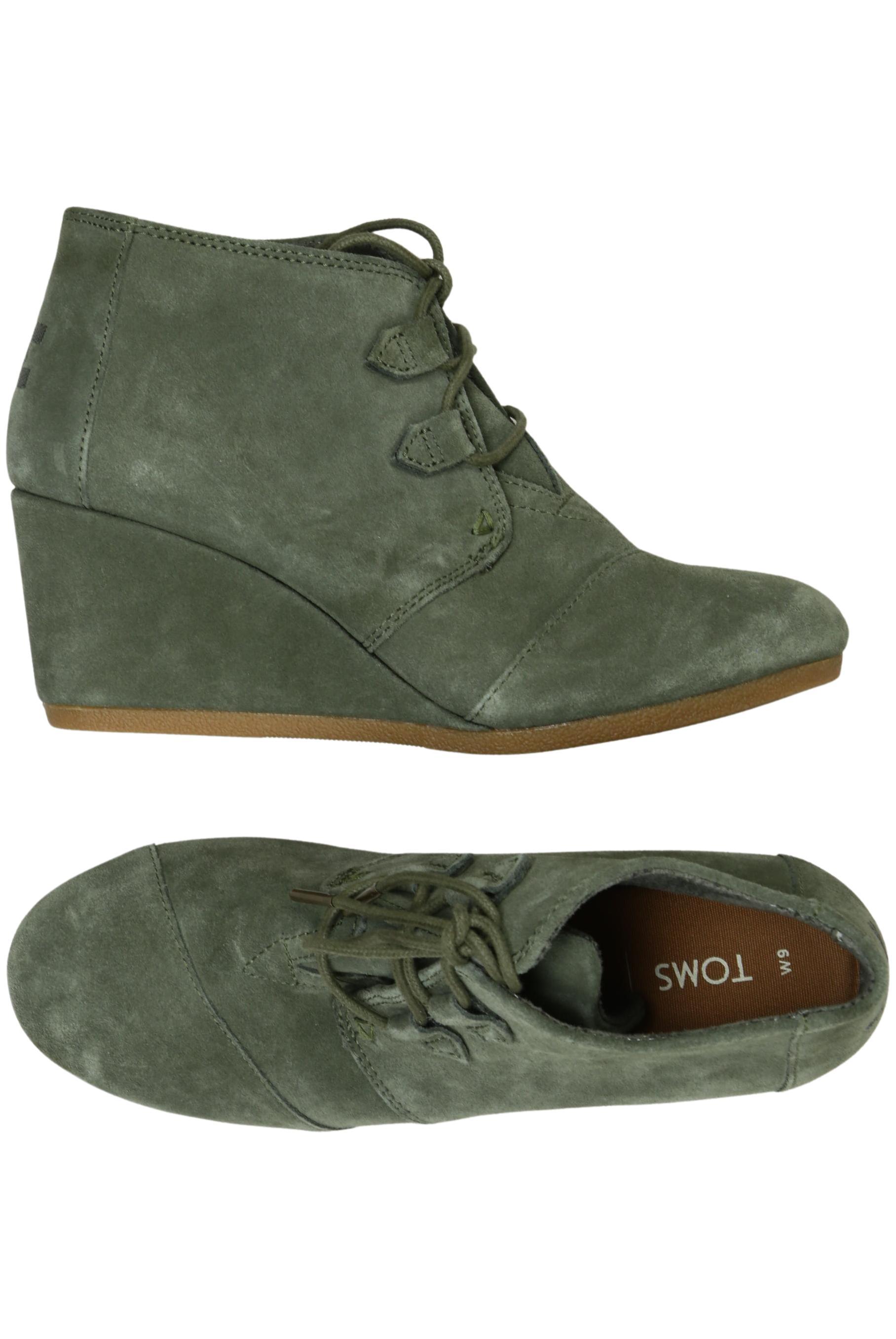 

Toms Damen Stiefelette, grün, Gr. 40