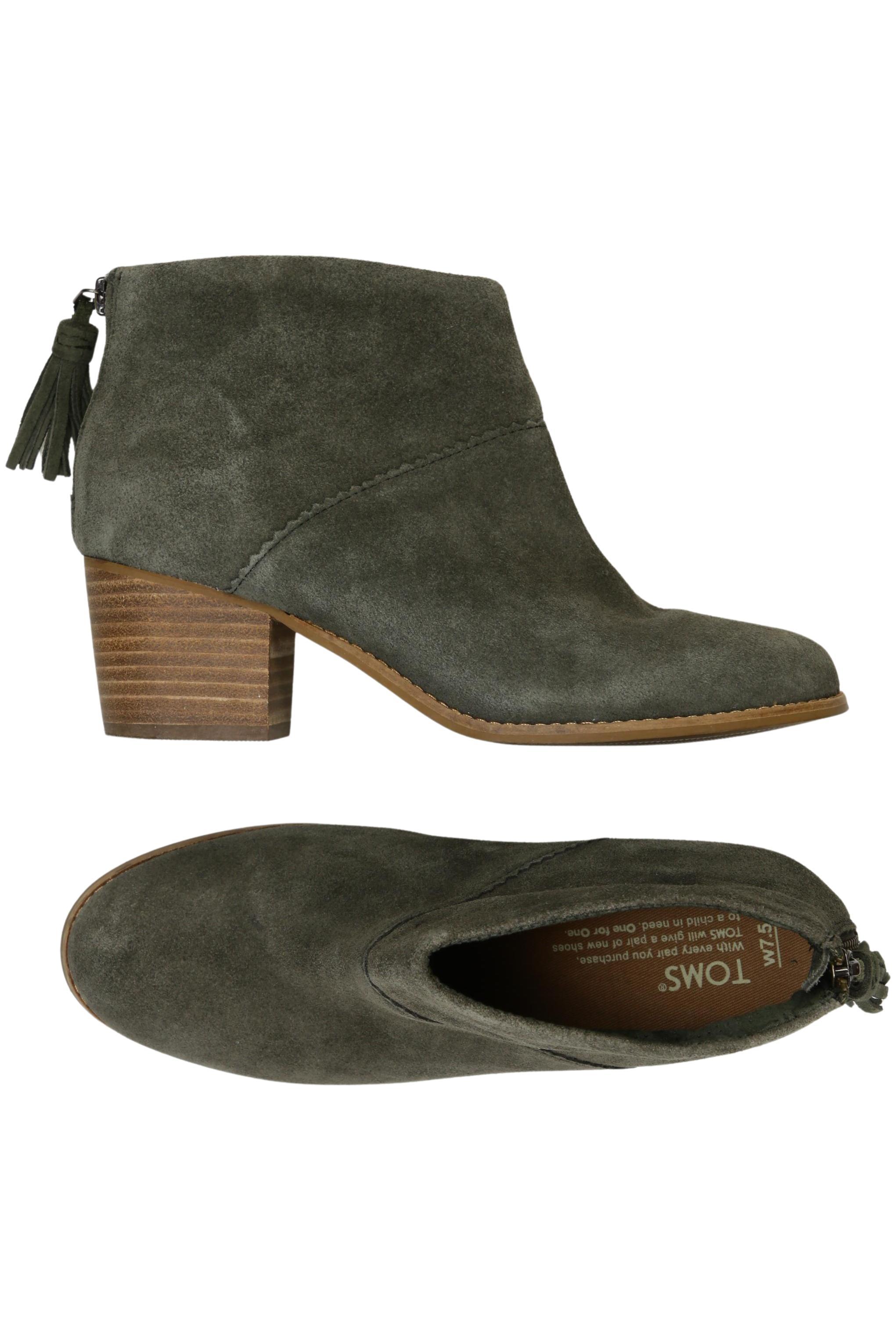 

Toms Damen Stiefelette, grün, Gr. 38
