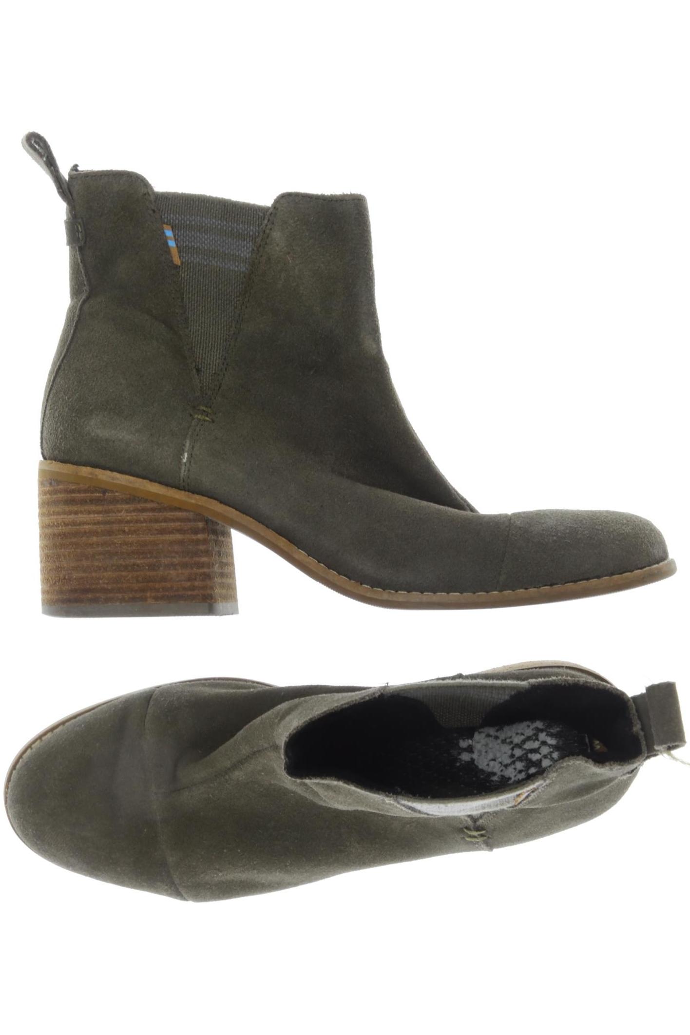 

Toms Damen Stiefelette, grün, Gr. 38