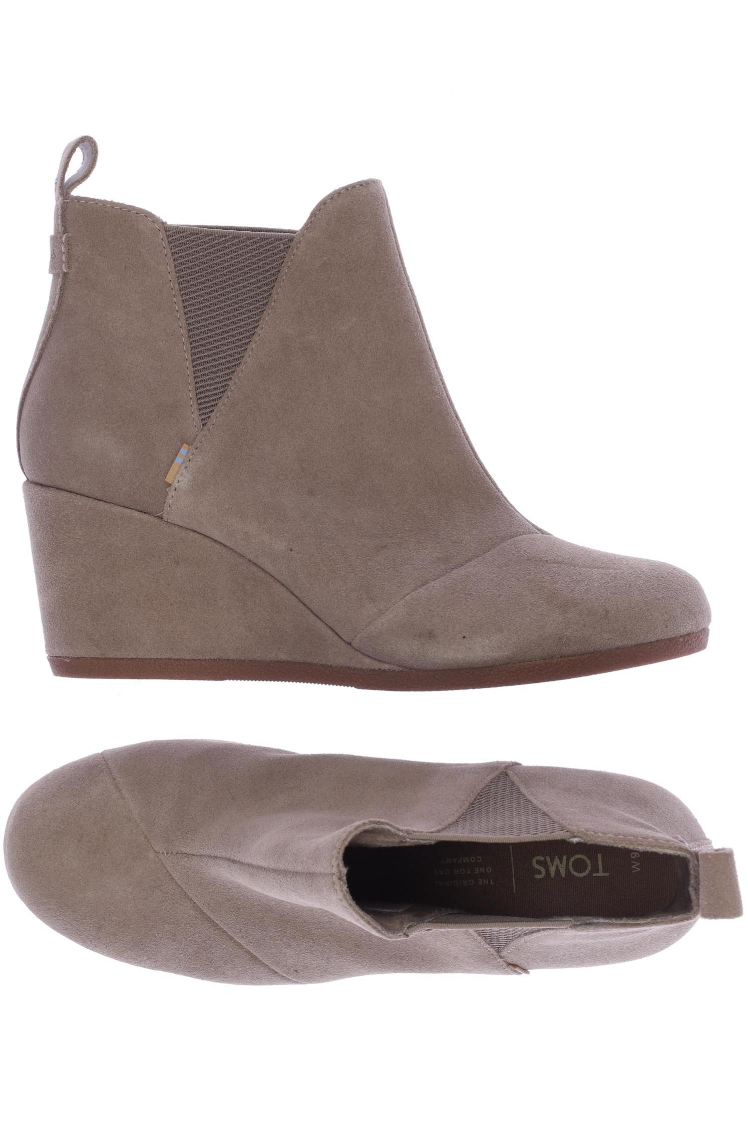 

Toms Damen Stiefelette, beige, Gr. 40