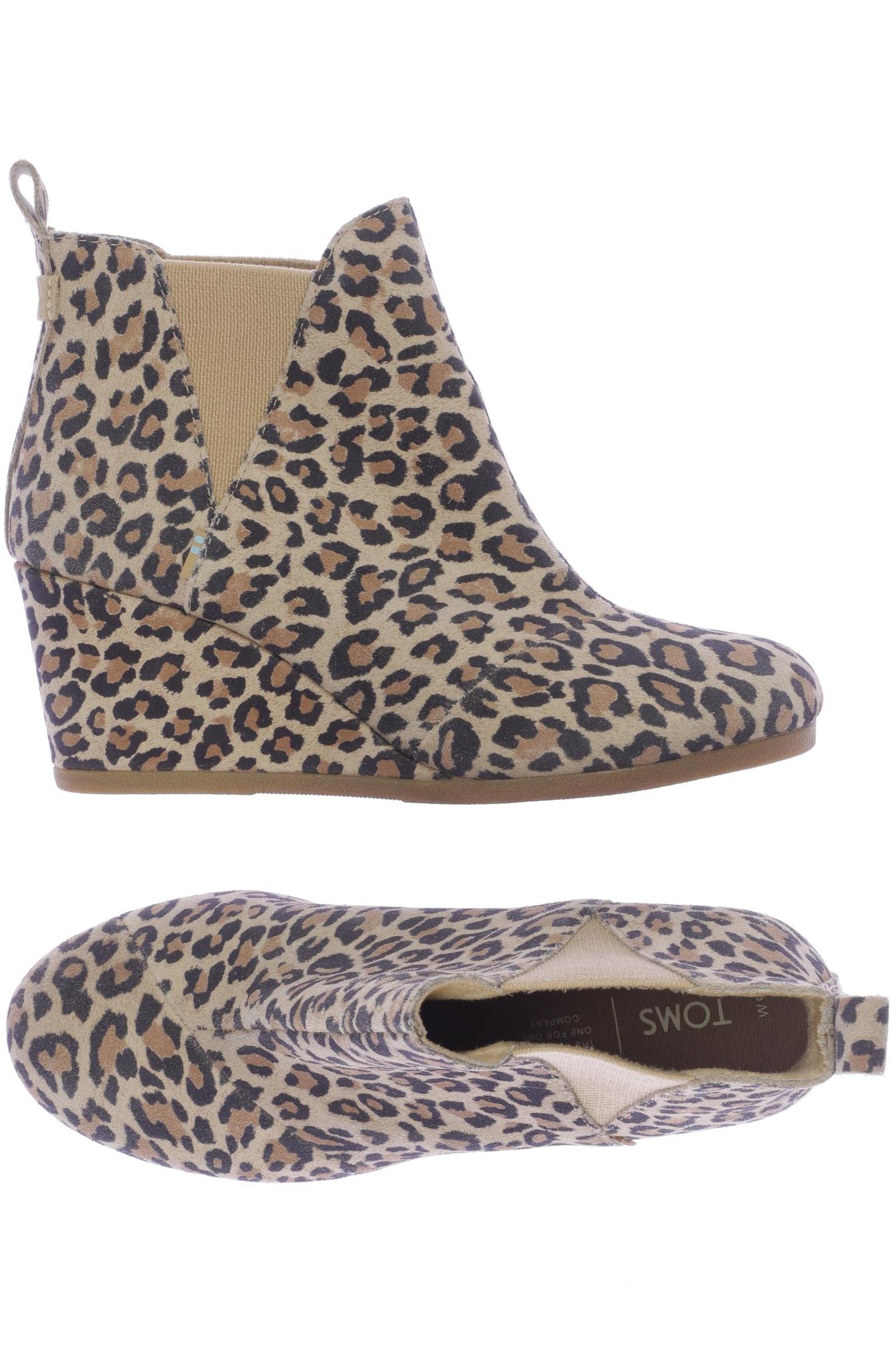 

Toms Damen Stiefelette, beige, Gr. 40