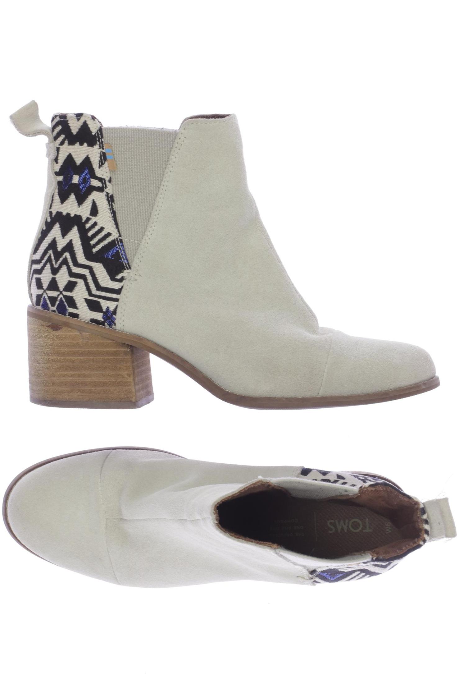 

TOMS Damen Stiefelette, cremeweiß