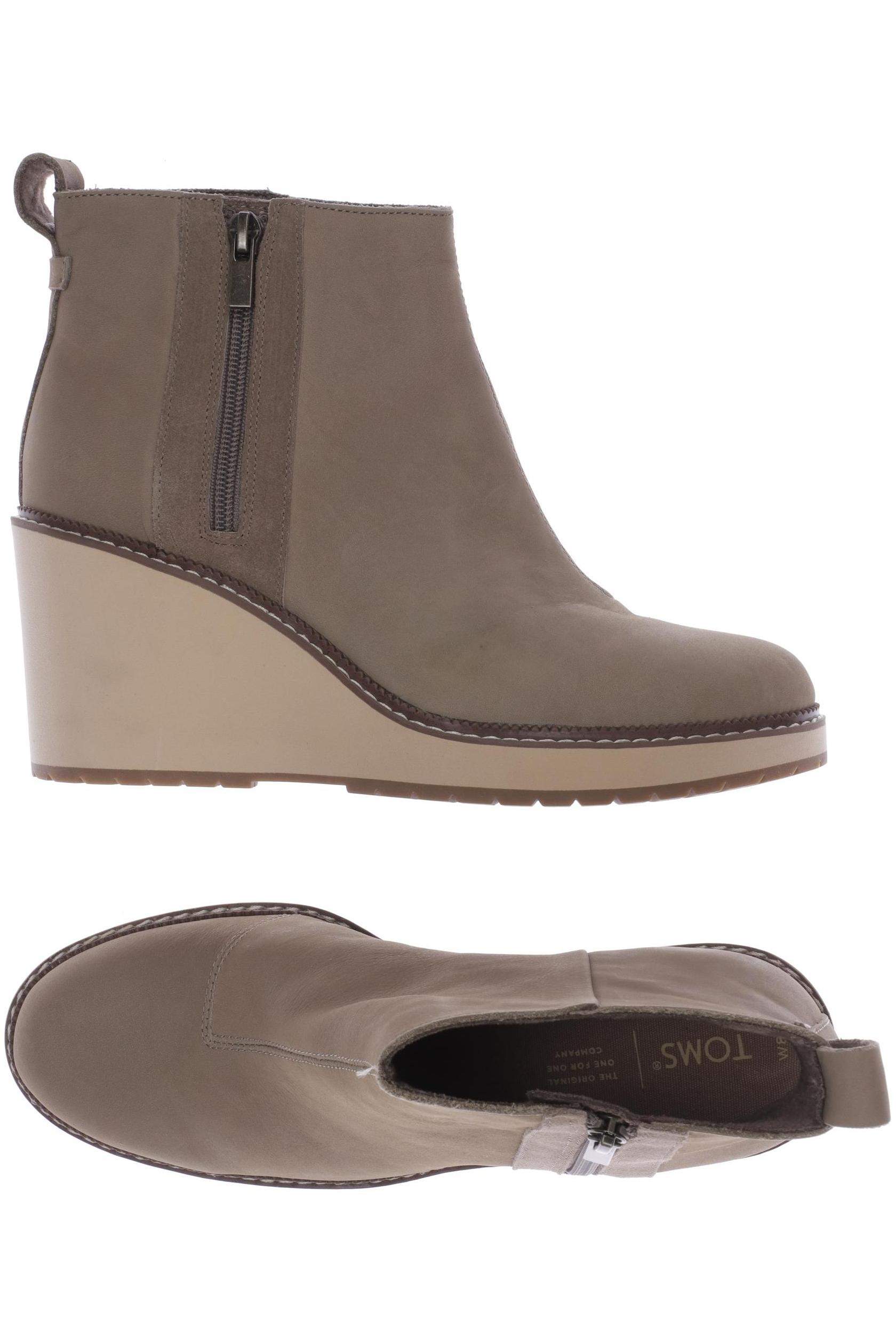 

Toms Damen Stiefelette, beige, Gr. 39