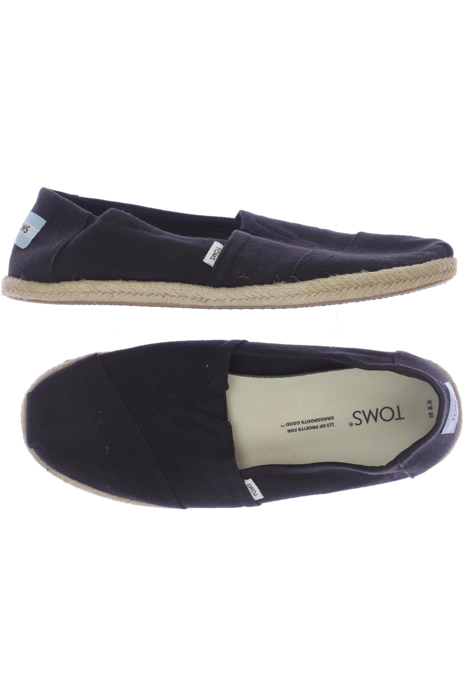 

Toms Herren Halbschuh, schwarz, Gr. 8.5