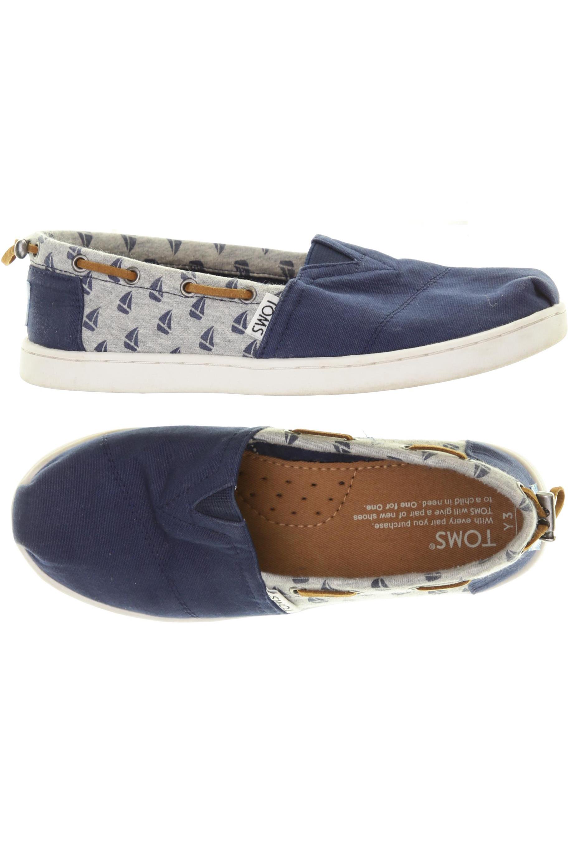 

Toms Damen Kinderschuhe, blau, Gr. 35