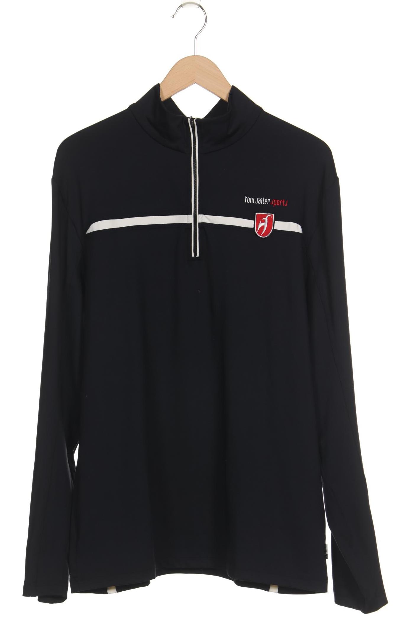 

toni sailer Herren Langarmshirt, schwarz, Gr. 56