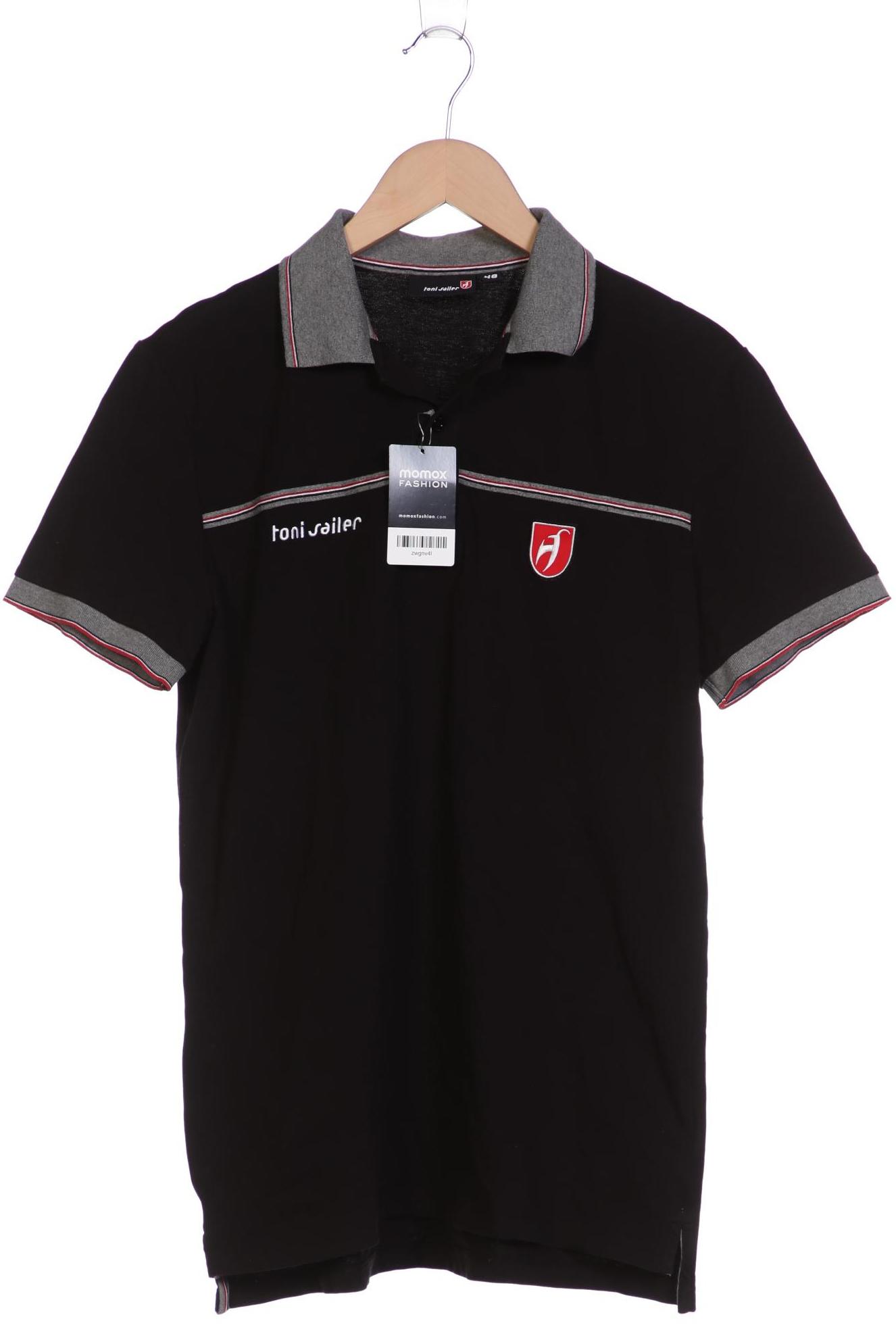 

toni sailer Herren Poloshirt, schwarz