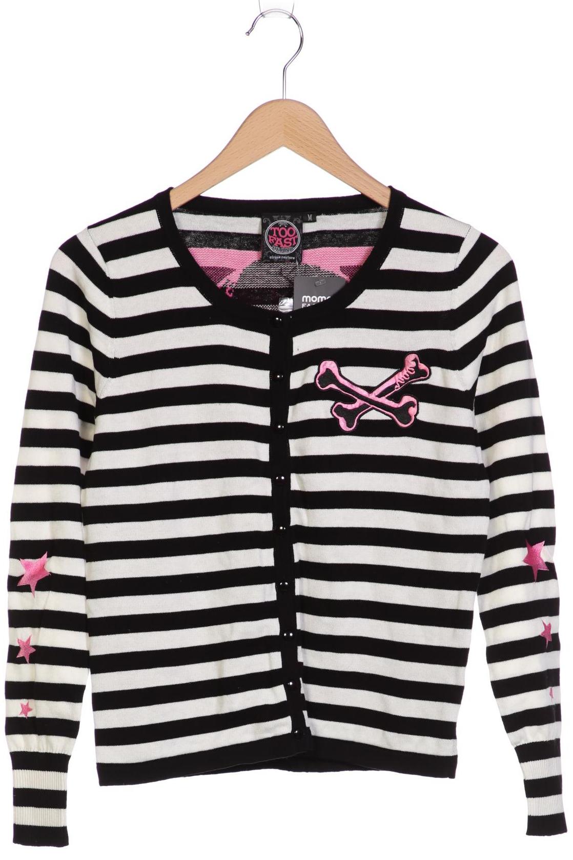 

Too Fast Damen Strickjacke, schwarz, Gr. 38