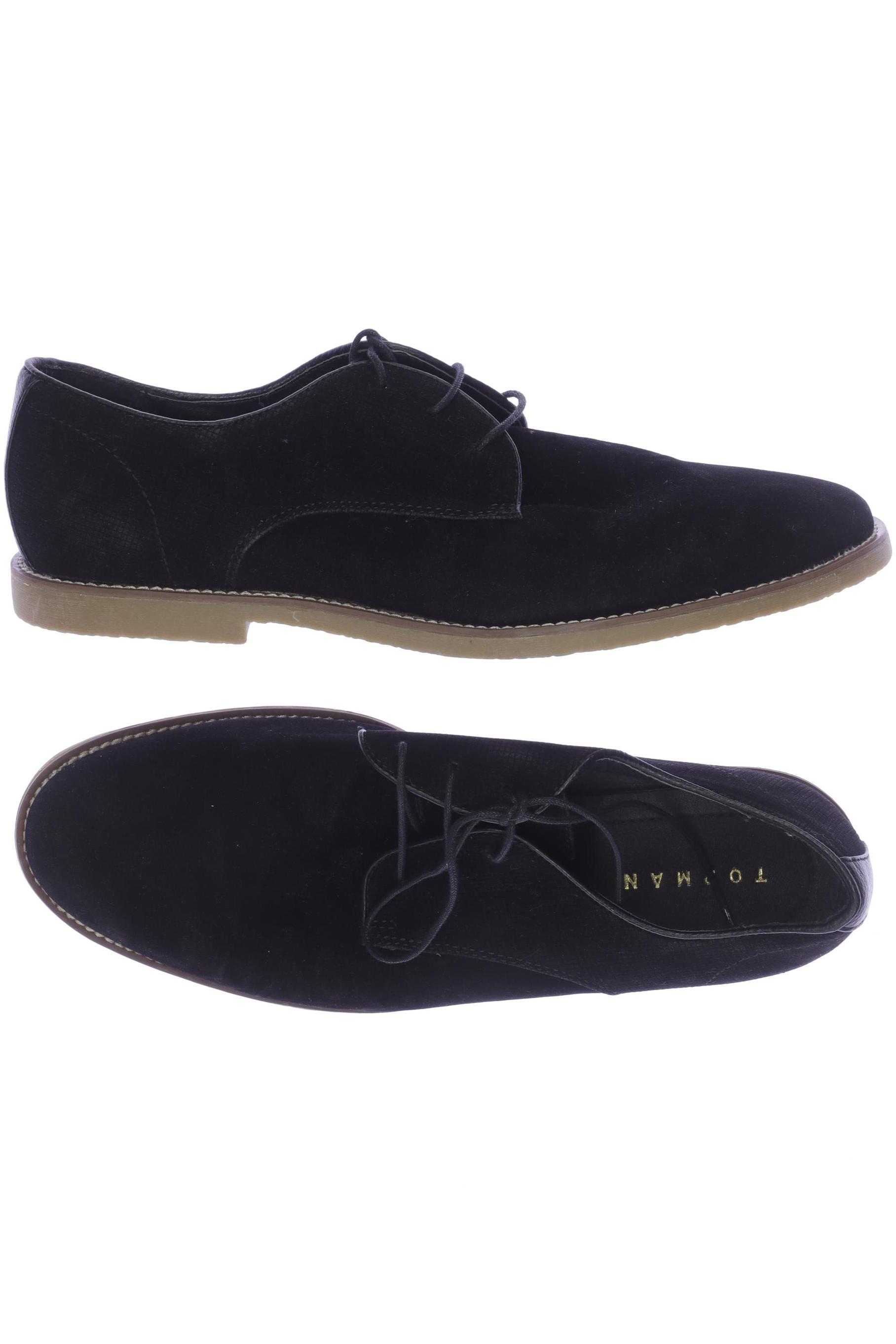 

Topman Herren Halbschuh, schwarz, Gr. 43