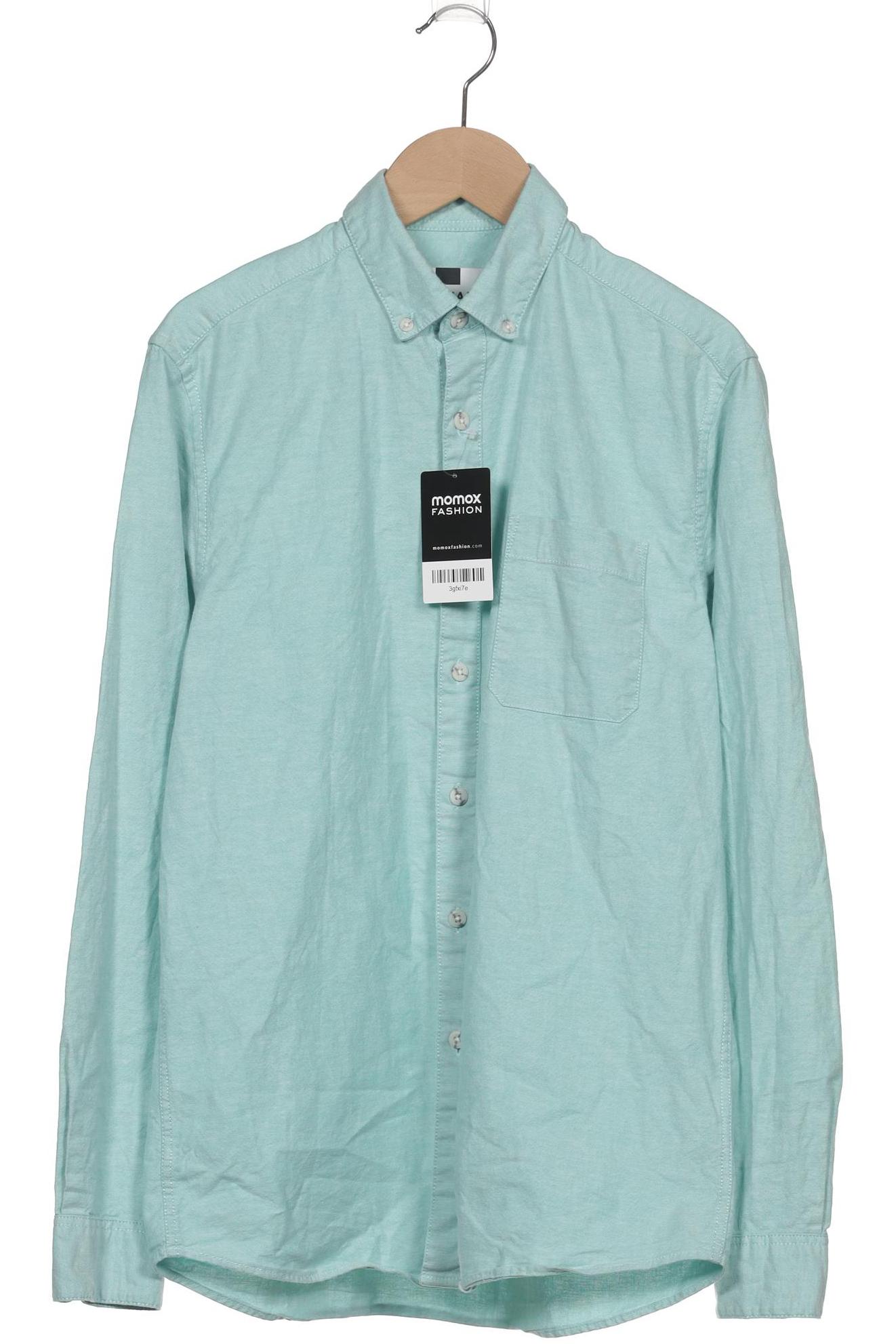 

Topman Herren Hemd, türkis, Gr. 44