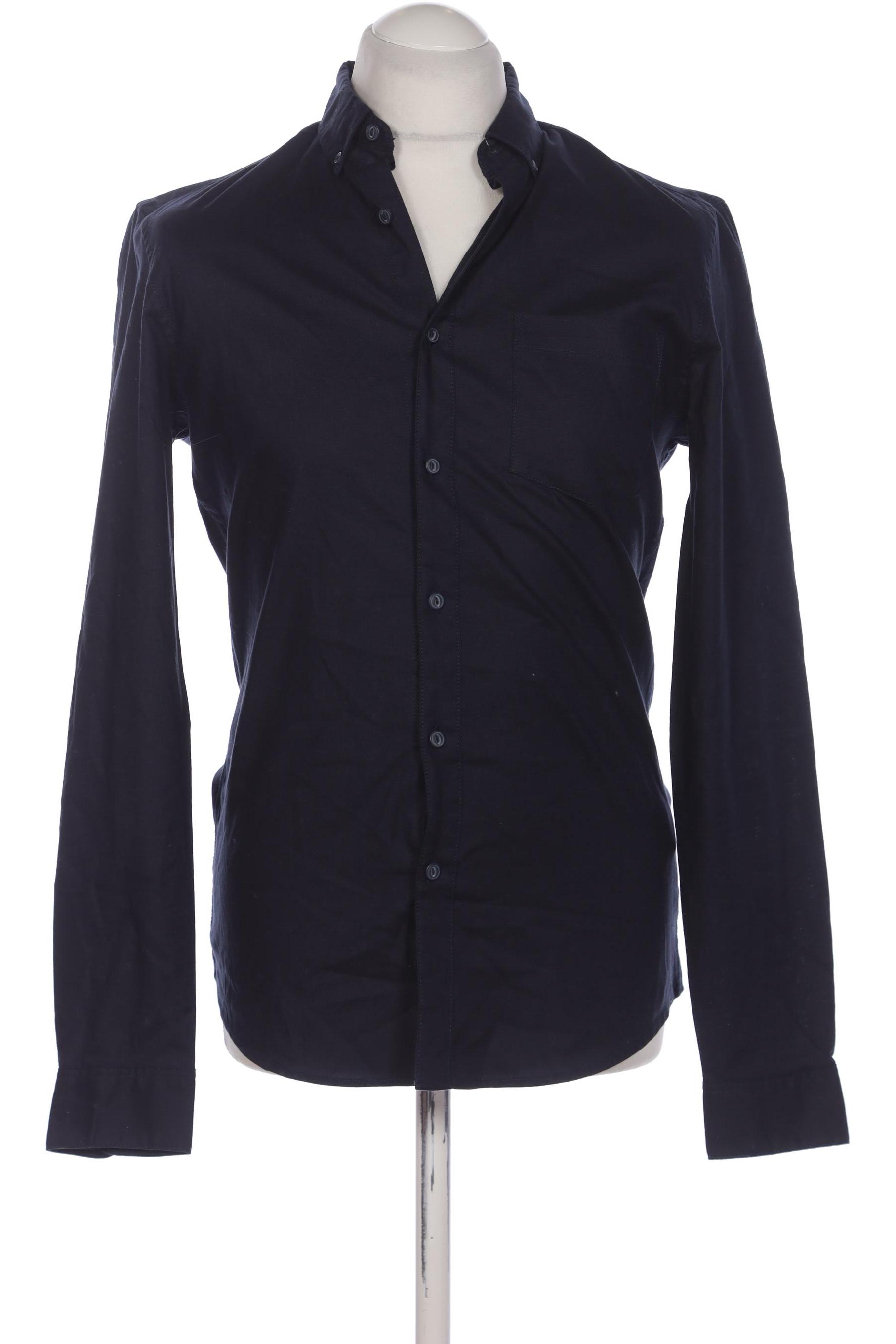 

Topman Herren Hemd, marineblau, Gr. 52