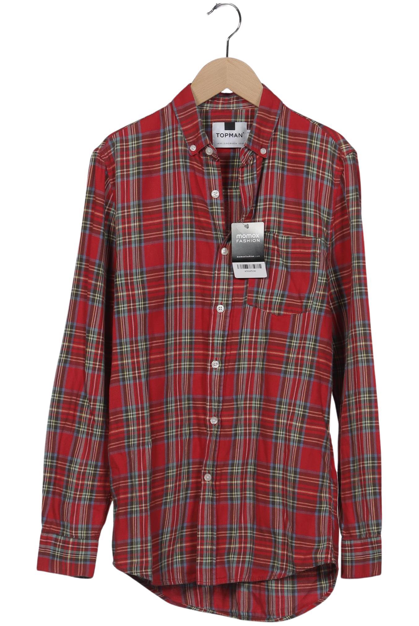 

Topman Herren Hemd, rot, Gr. 44