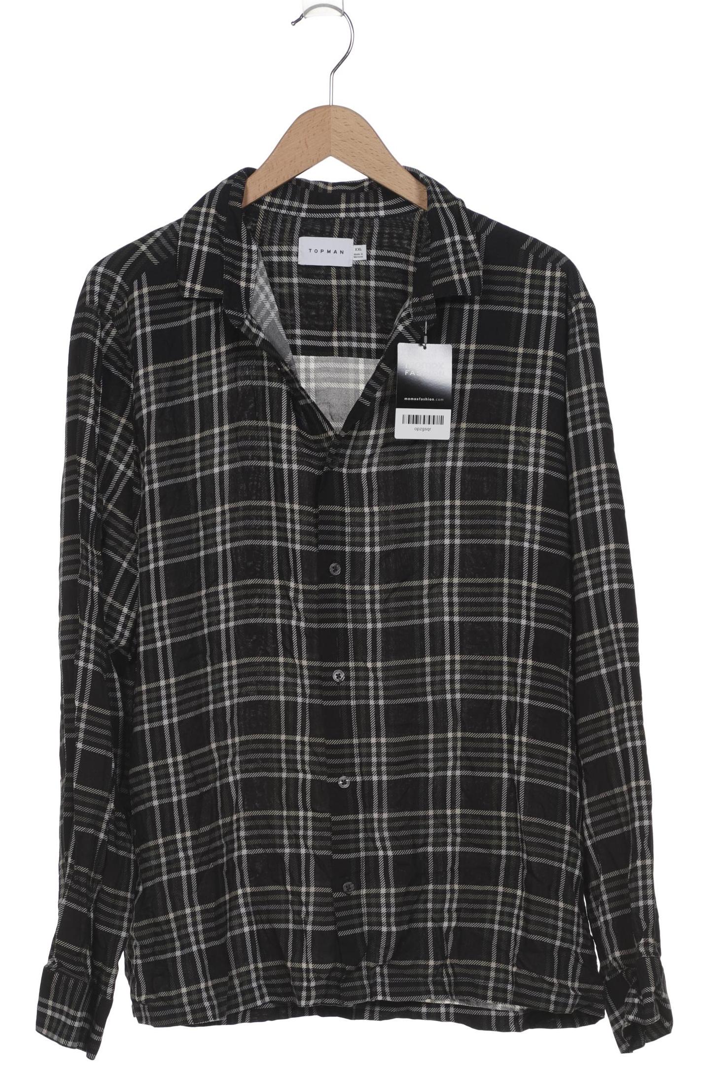 

Topman Herren Hemd, schwarz, Gr. 56