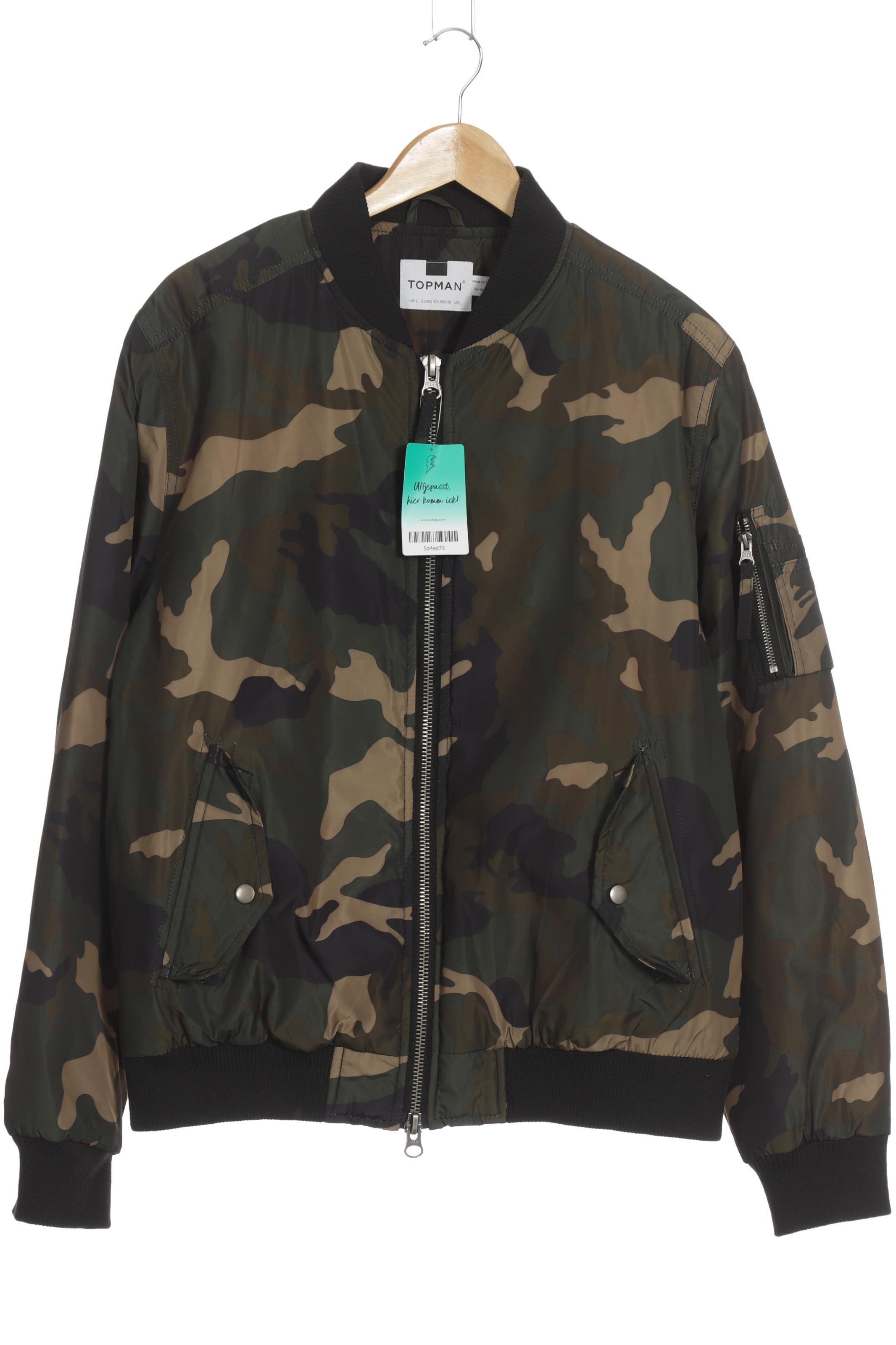 Thumbnail - Topman Herren Jacke, grün, Gr.