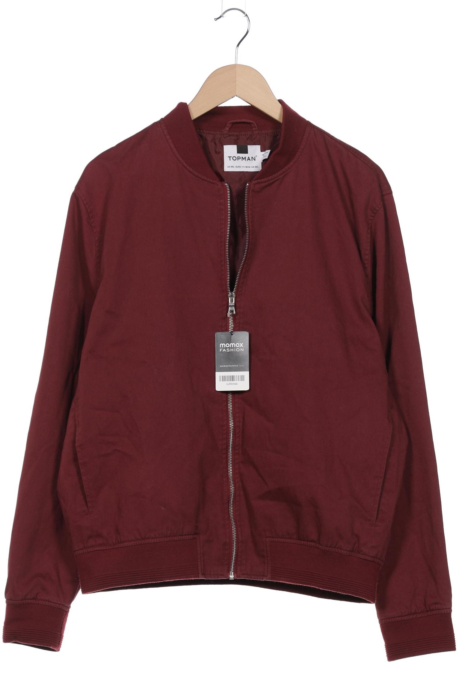 

Topman Herren Jacke, bordeaux, Gr. 54