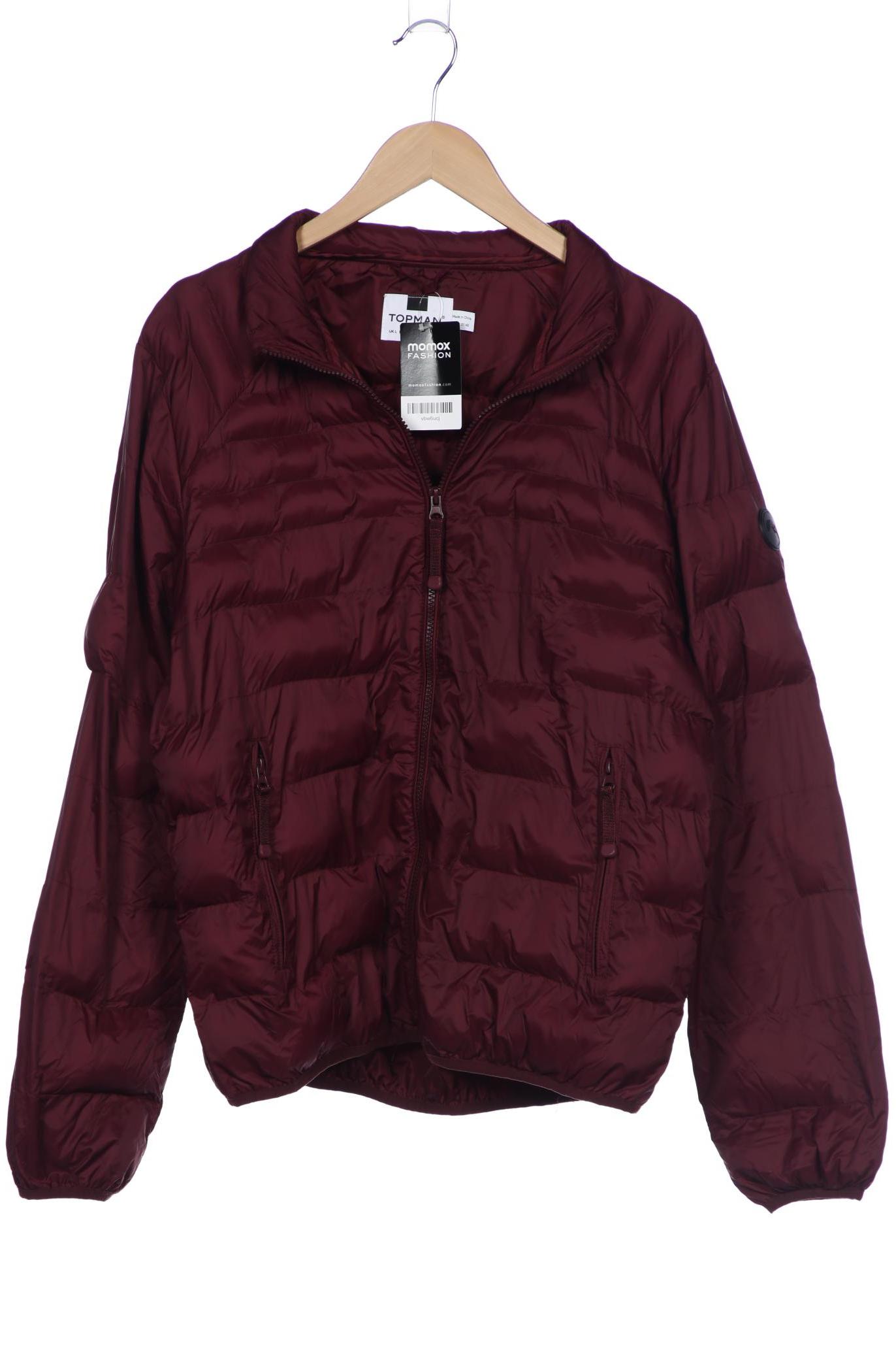 

Topman Herren Jacke, bordeaux, Gr. 52