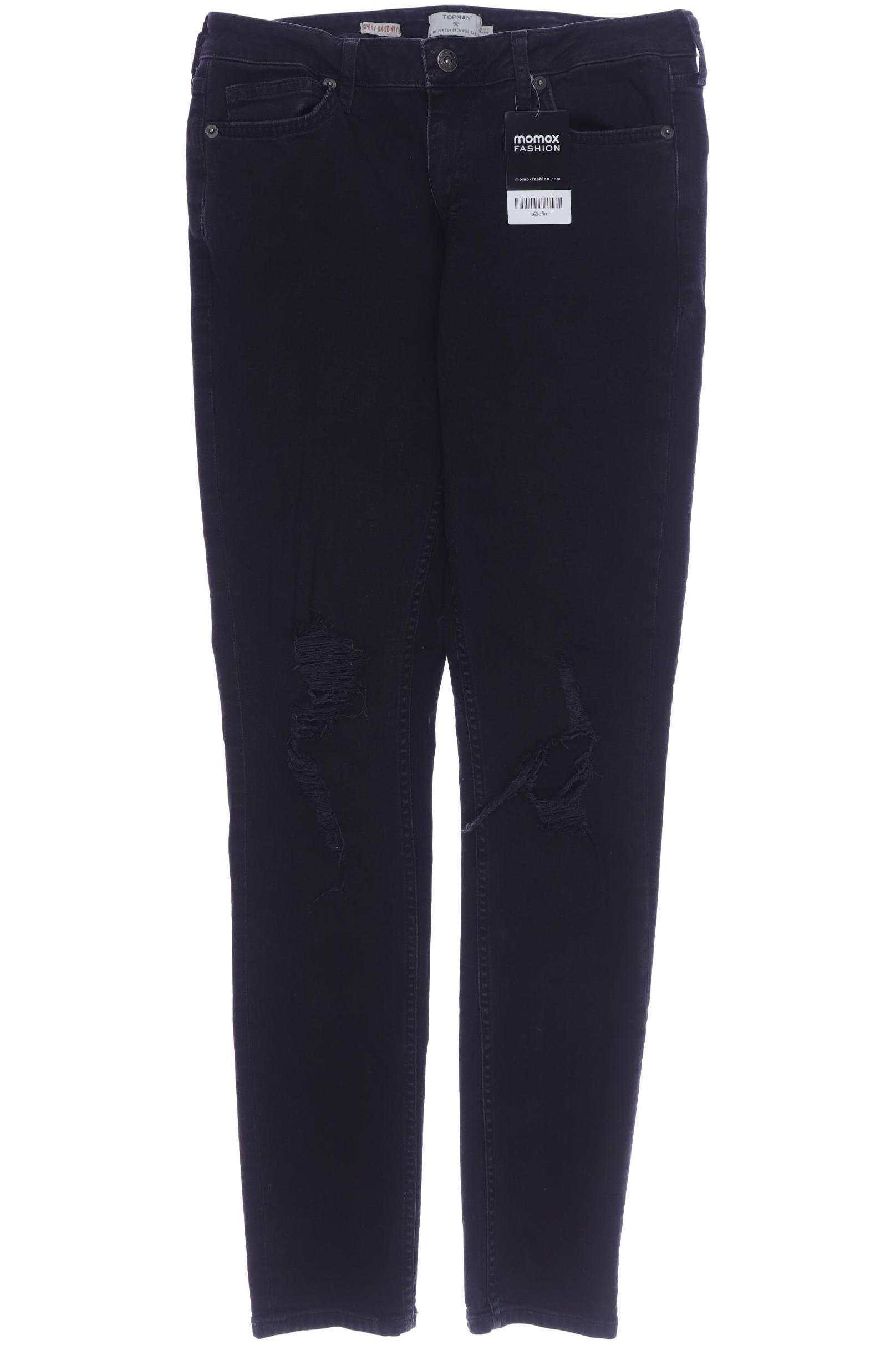 

Topman Herren Jeans, schwarz, Gr. 42
