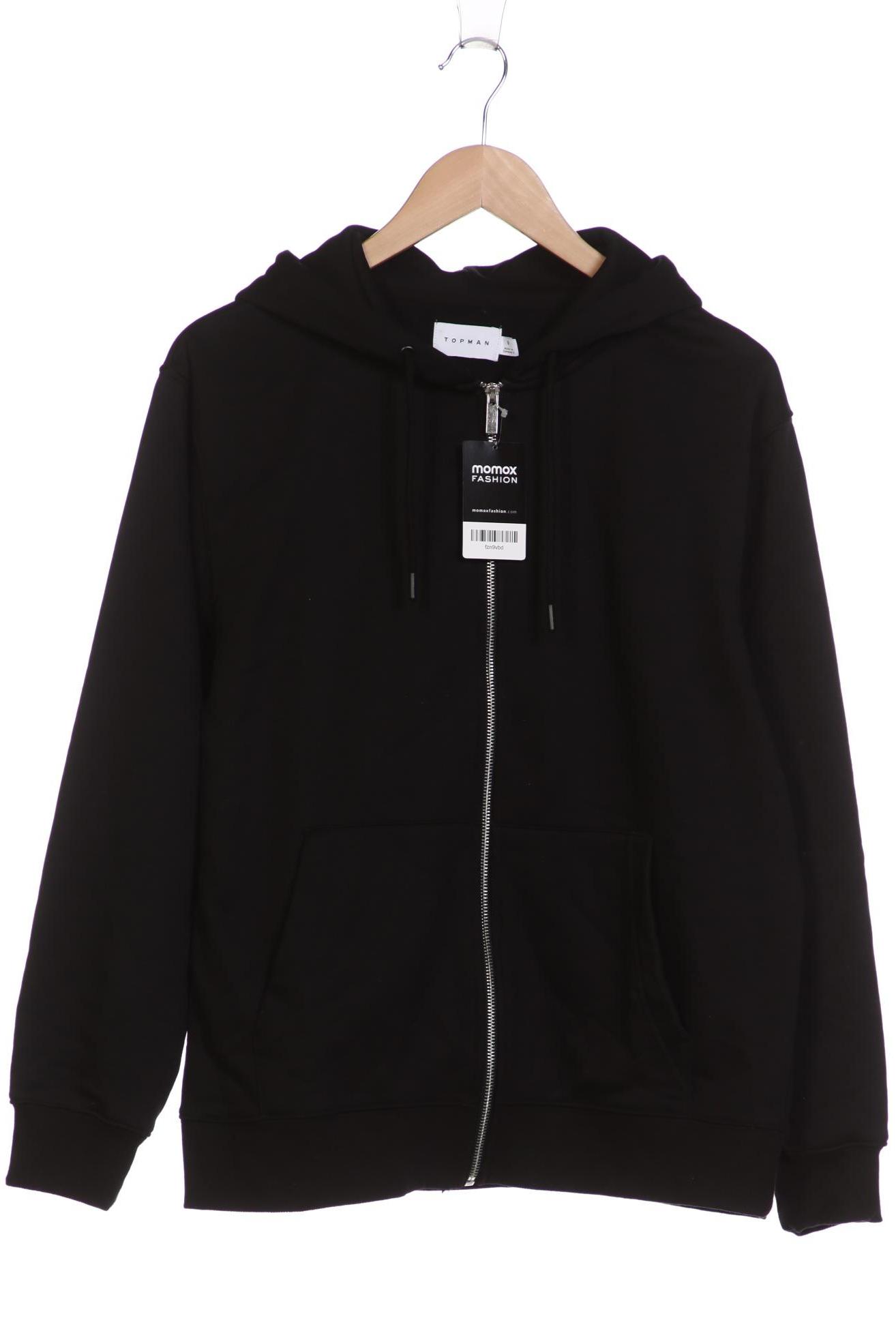 

Topman Herren Kapuzenpullover, schwarz, Gr. 46