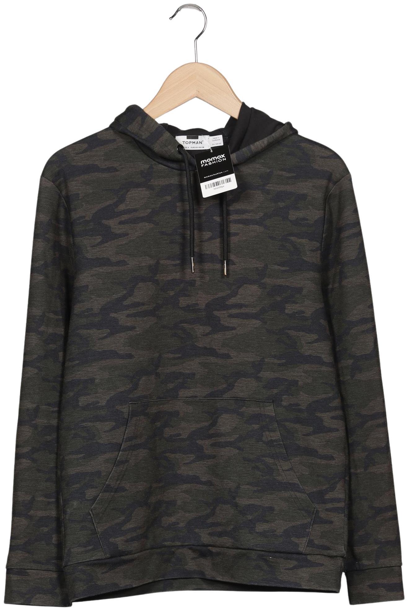 

Topman Herren Kapuzenpullover, grün, Gr. 46