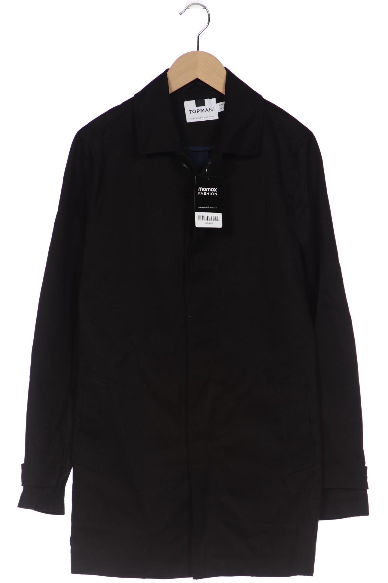 

Topman Herren Mantel, schwarz