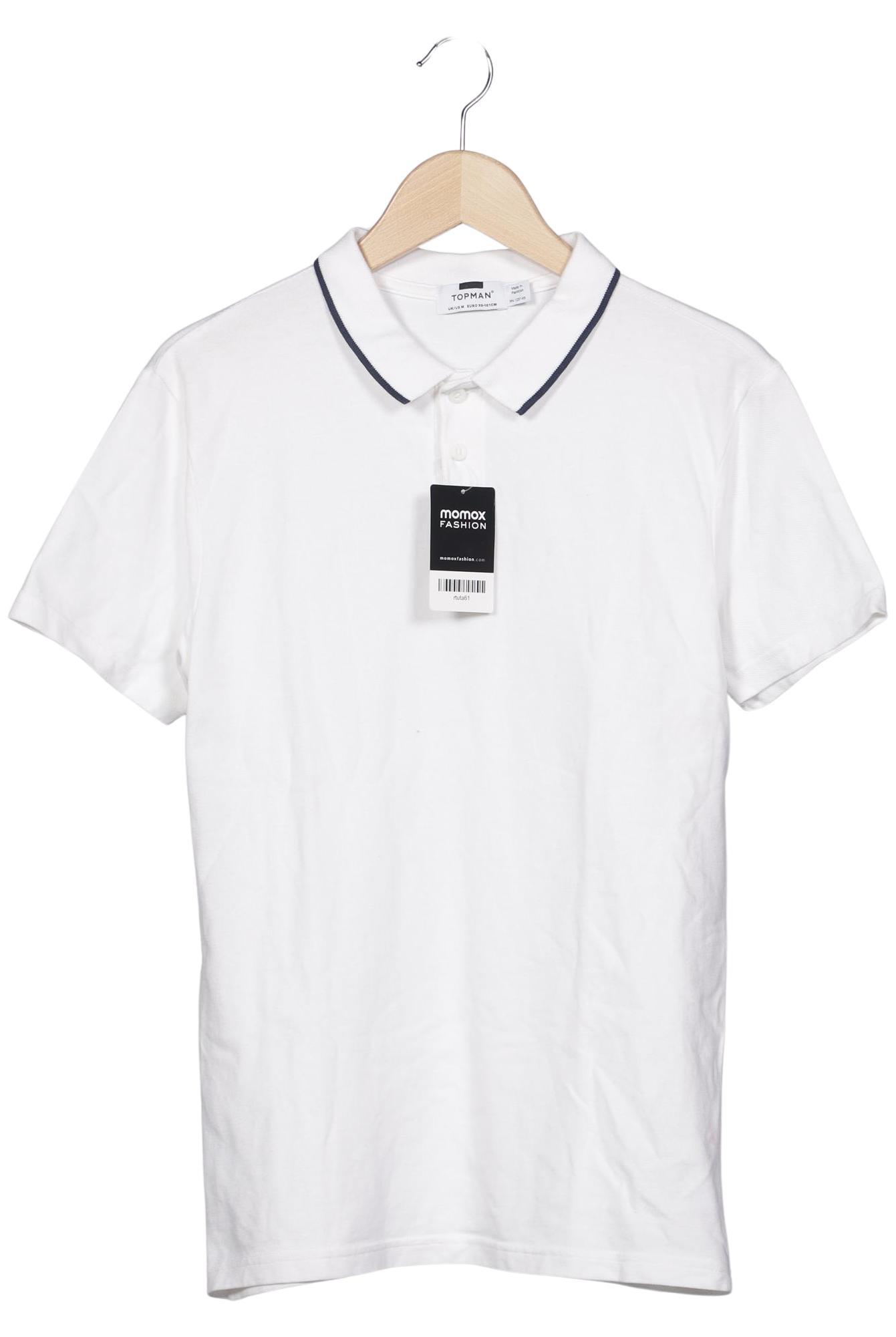 Thumbnail - Topman Herren Poloshirt, weiß, Gr. 48