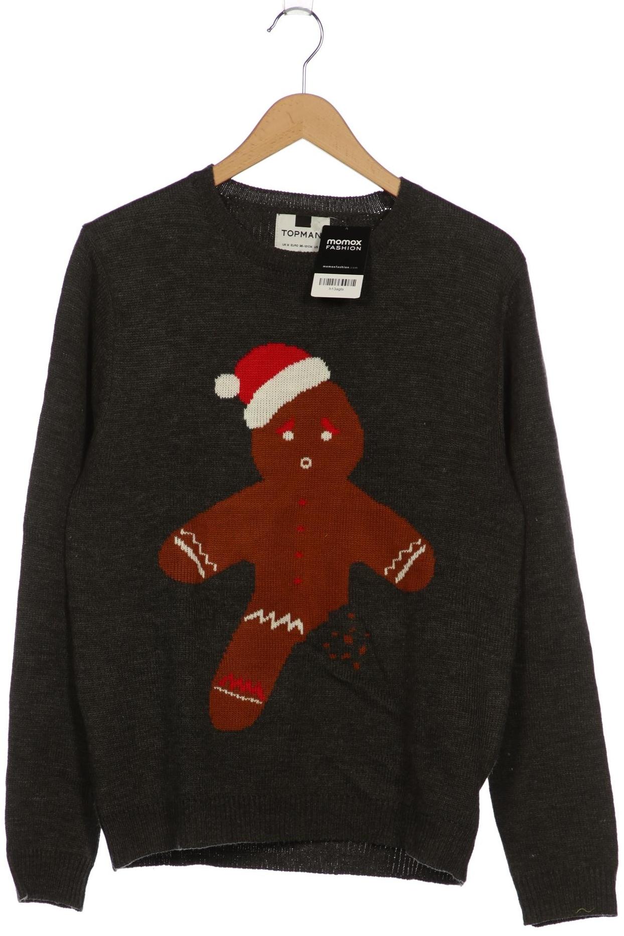 

Topman Herren Pullover, grau, Gr. 48