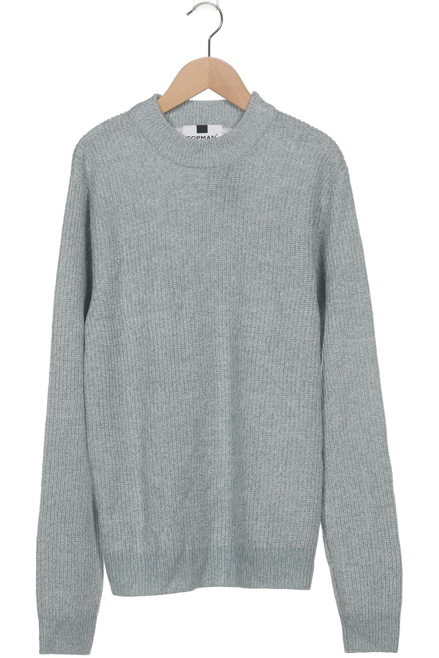 

Topman Herren Pullover, türkis, Gr. 46