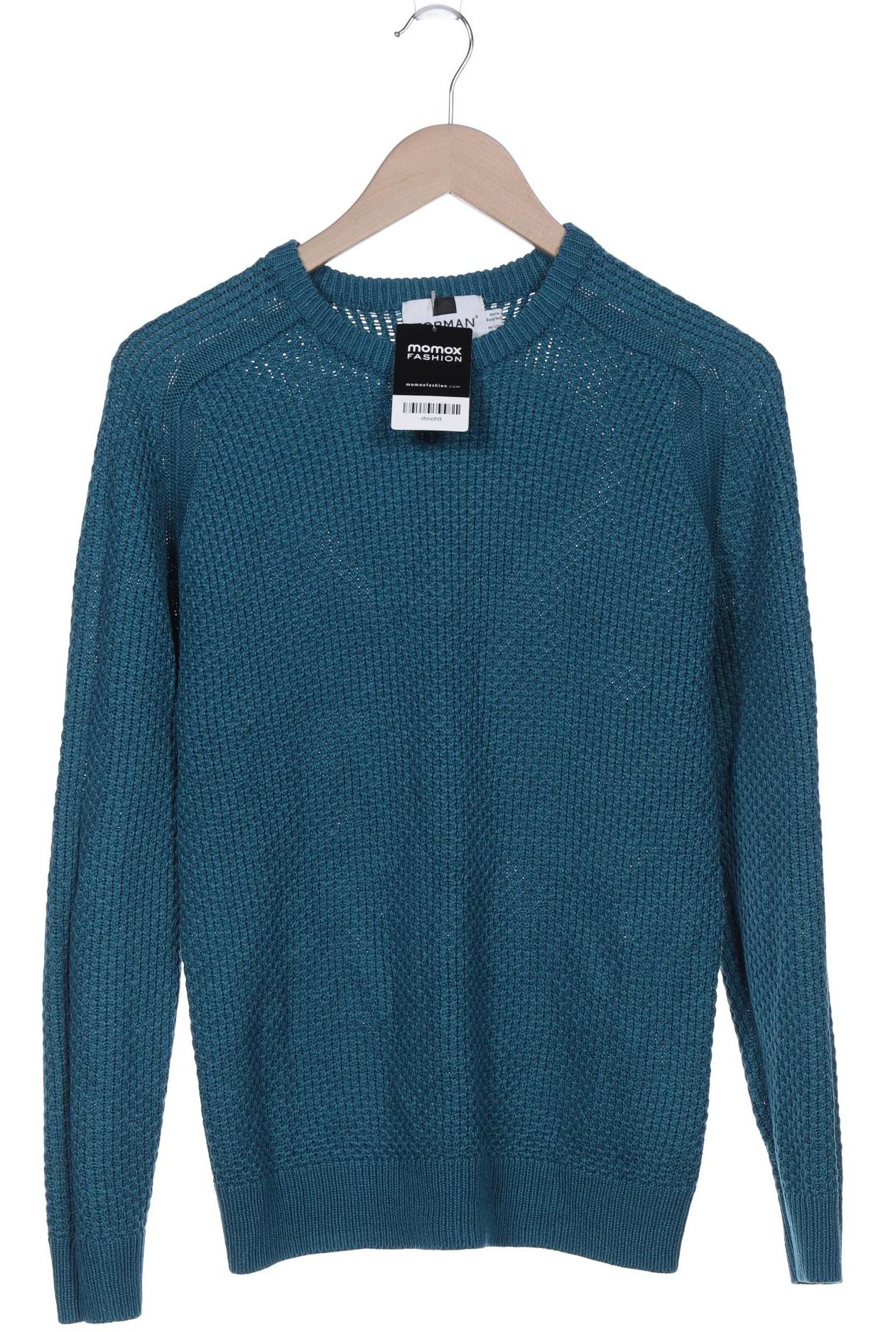 

Topman Herren Pullover, türkis, Gr. 46