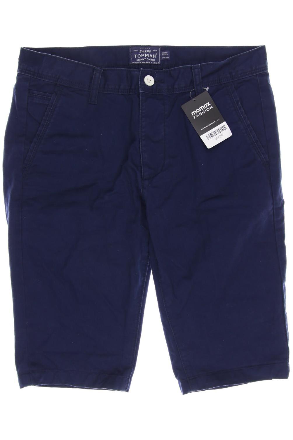 

Topman Herren Shorts, marineblau, Gr. 32
