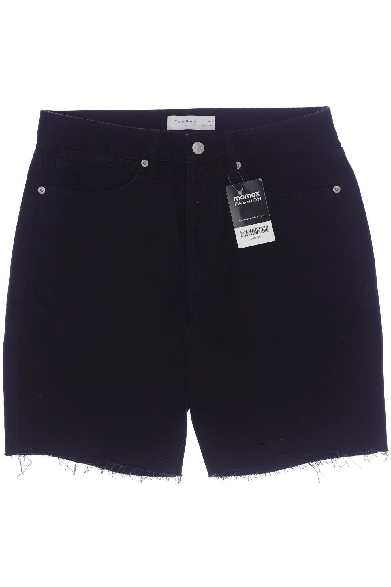 

Topman Herren Shorts, schwarz, Gr. 32