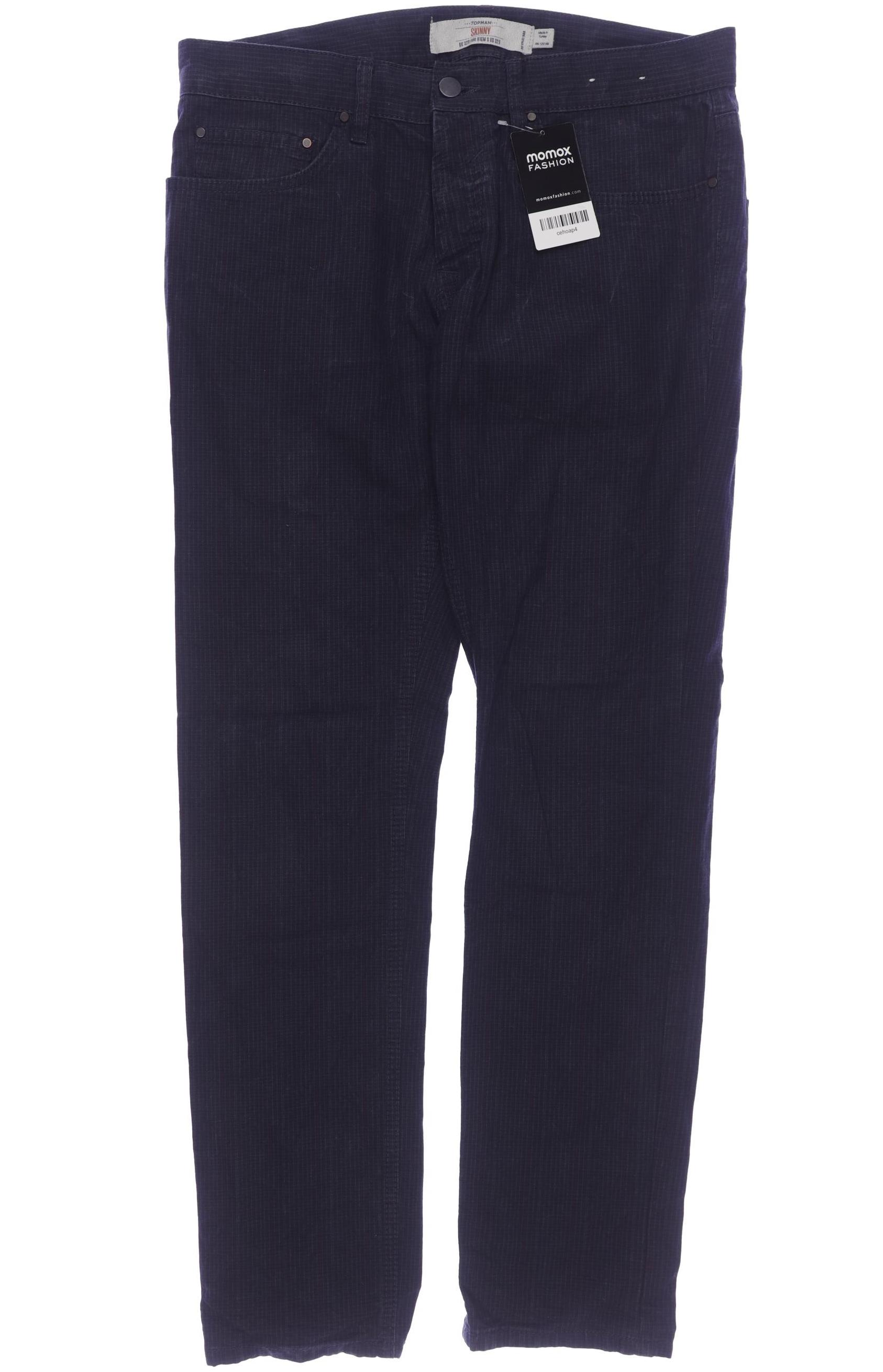 

Topman Herren Stoffhose, marineblau, Gr. 32