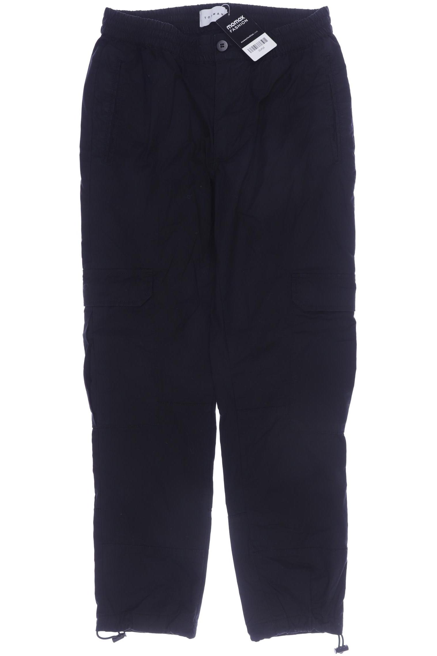 

Topman Herren Stoffhose, schwarz