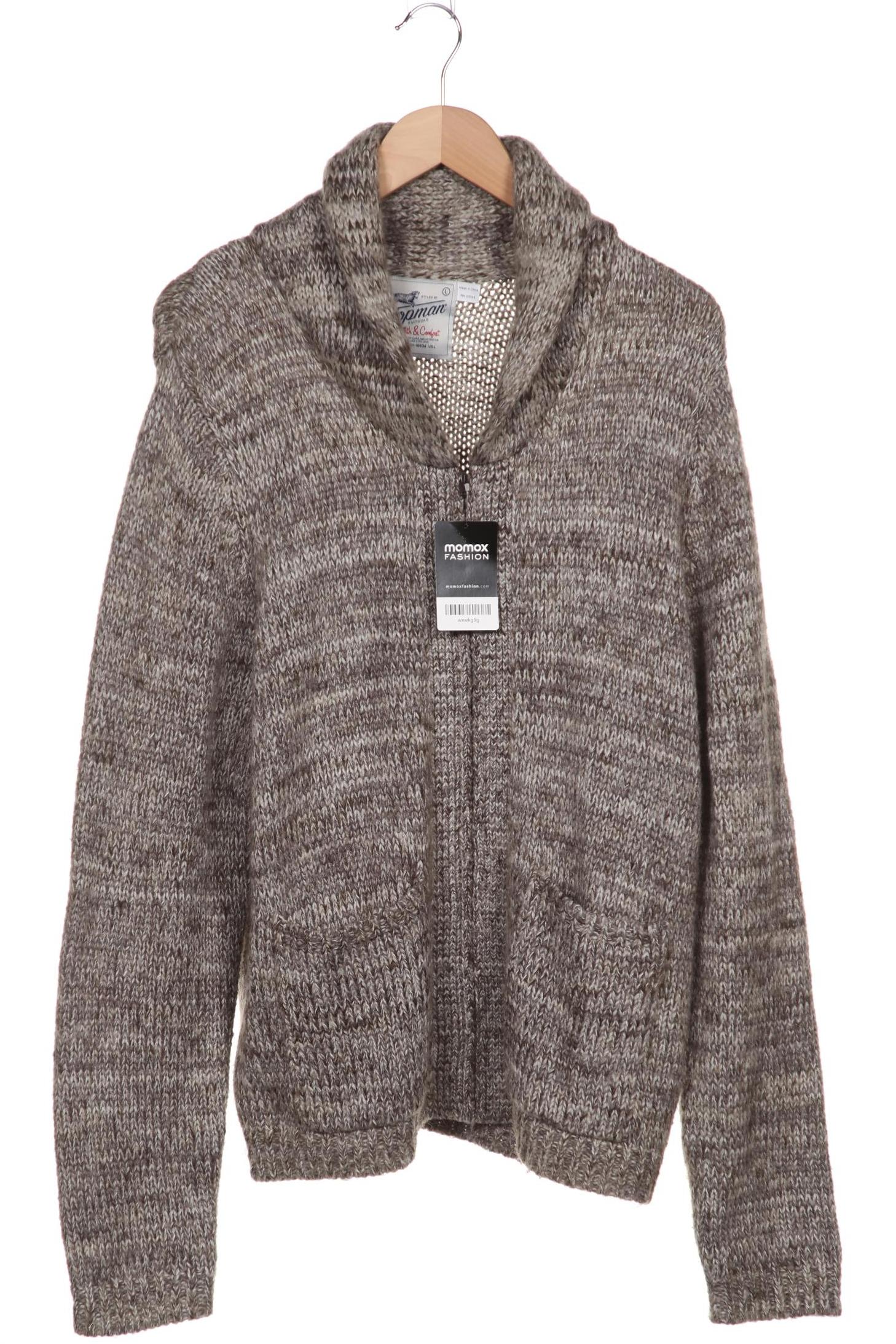 

Topman Herren Strickjacke, beige