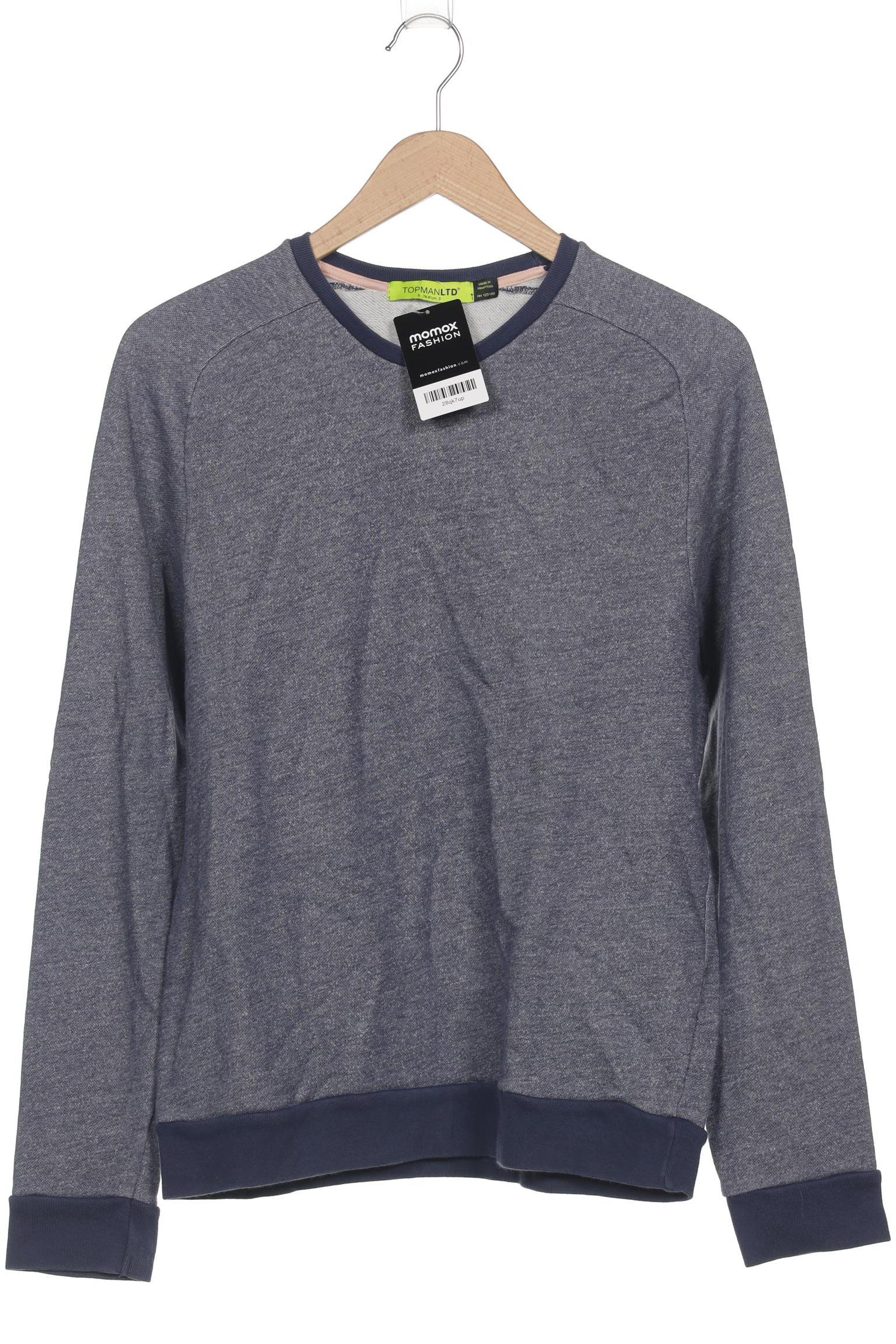 

Topman Herren Sweatshirt, marineblau, Gr. 46