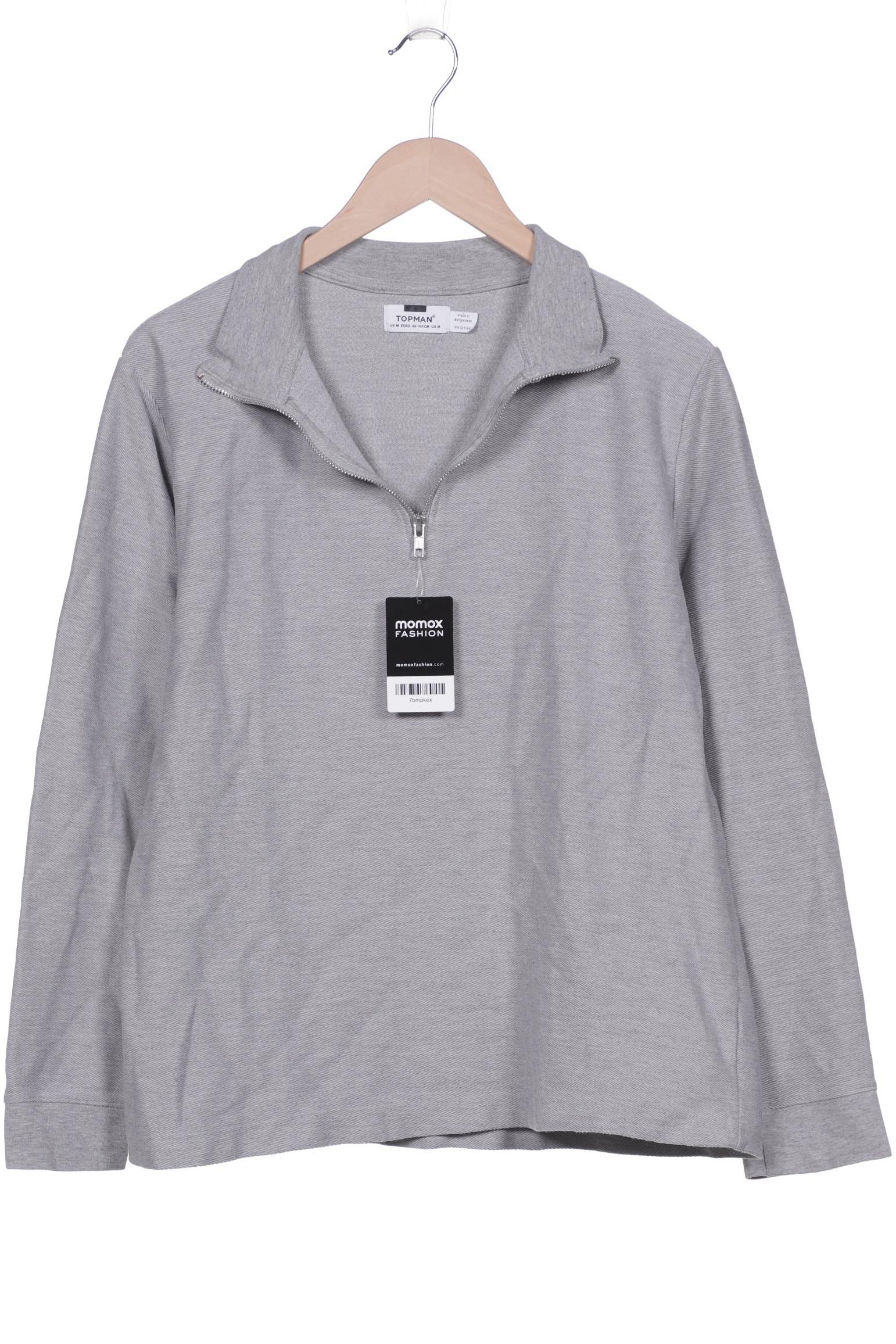 

Topman Herren Sweatshirt, grau, Gr. 48