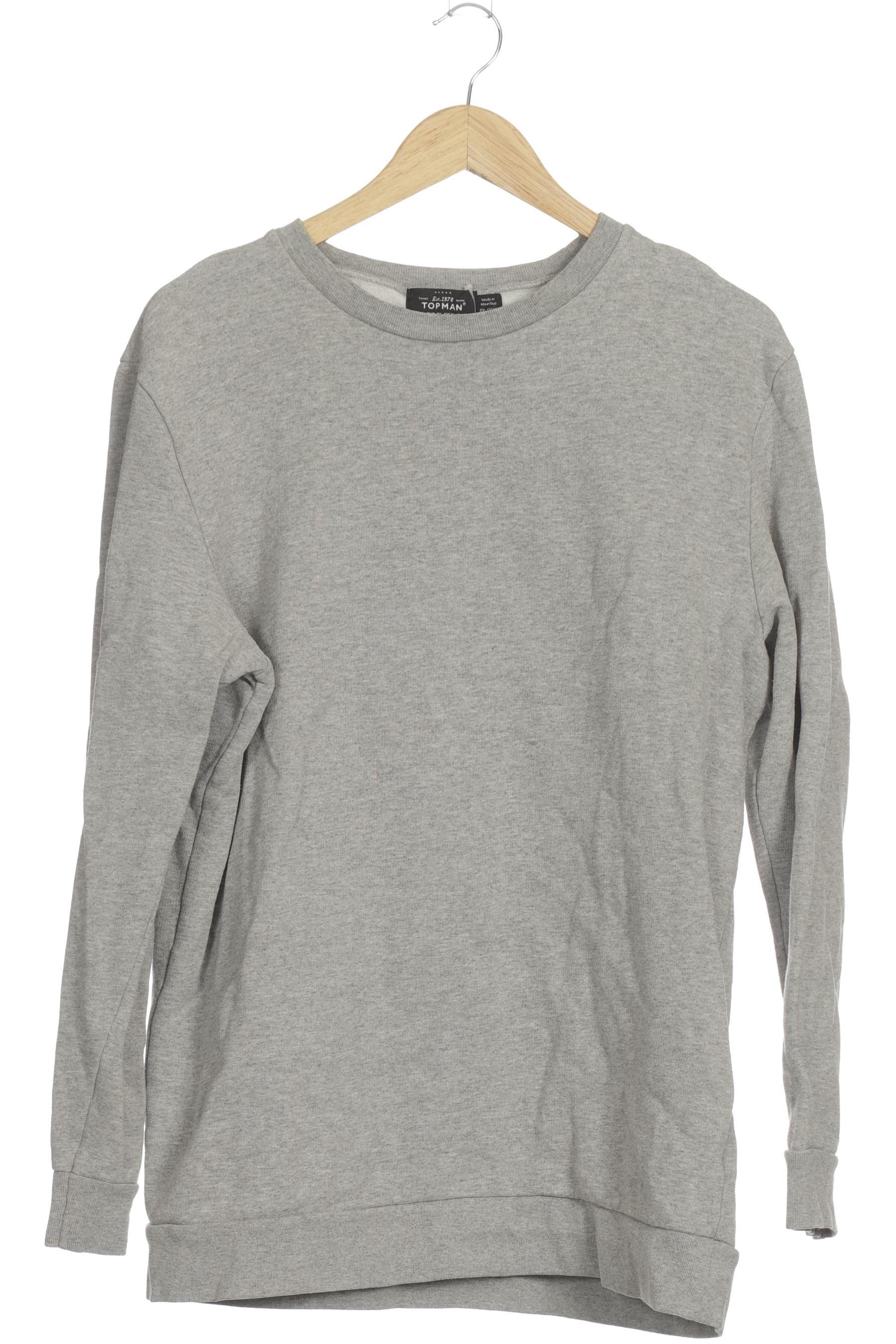 

Topman Herren Sweatshirt, grau, Gr. 52