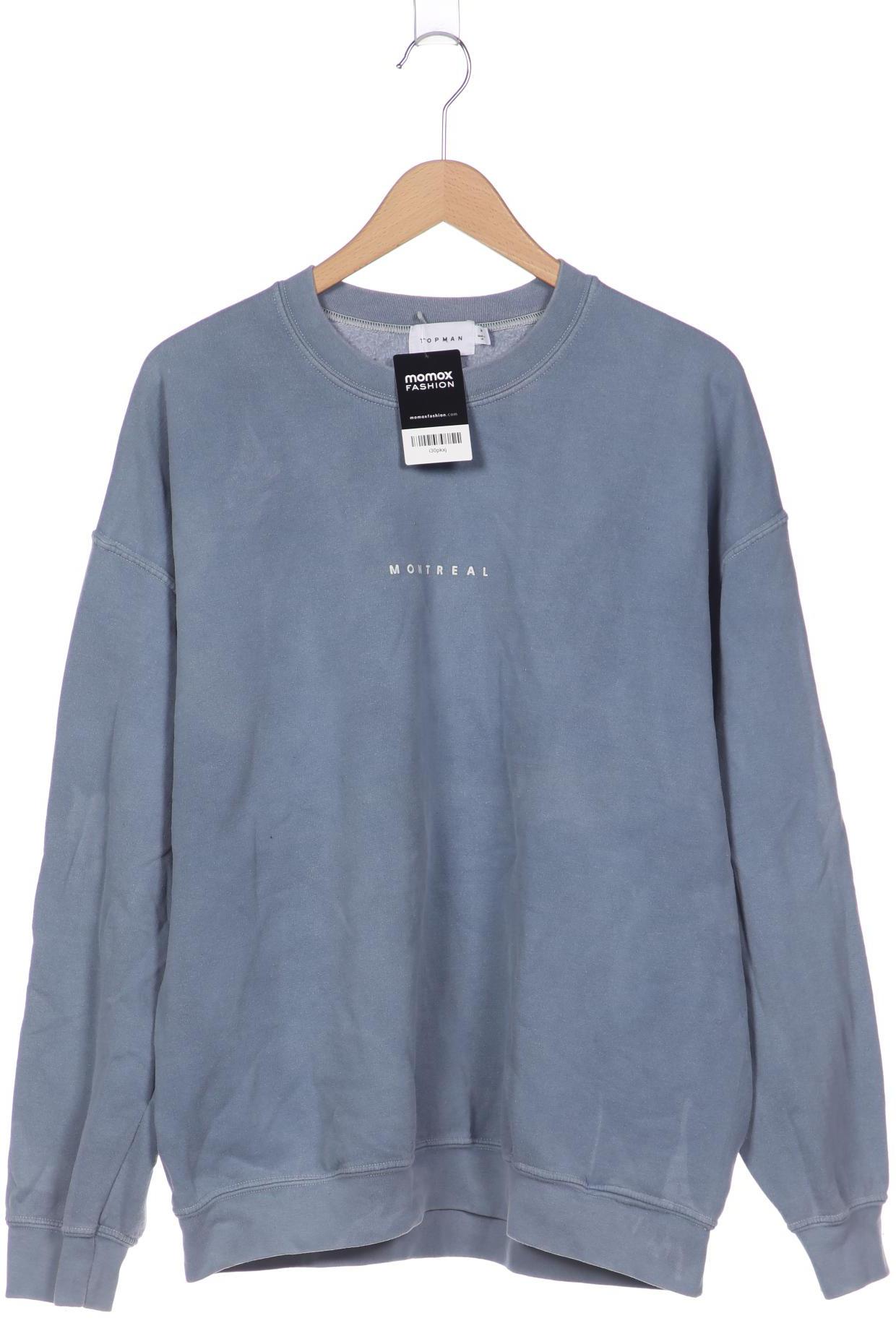 

Topman Herren Sweatshirt, blau, Gr. 48