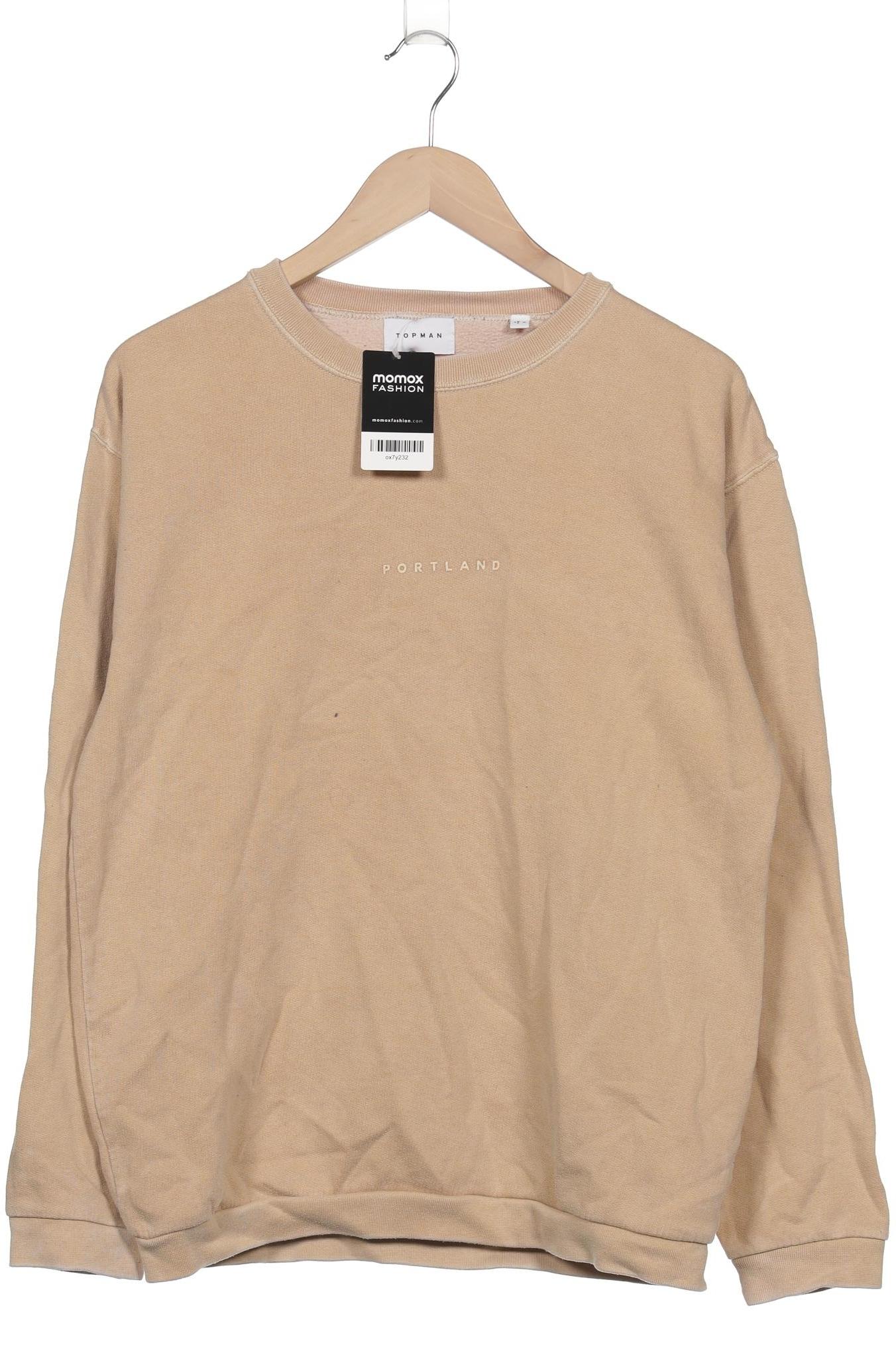 

Topman Herren Sweatshirt, beige, Gr. 48