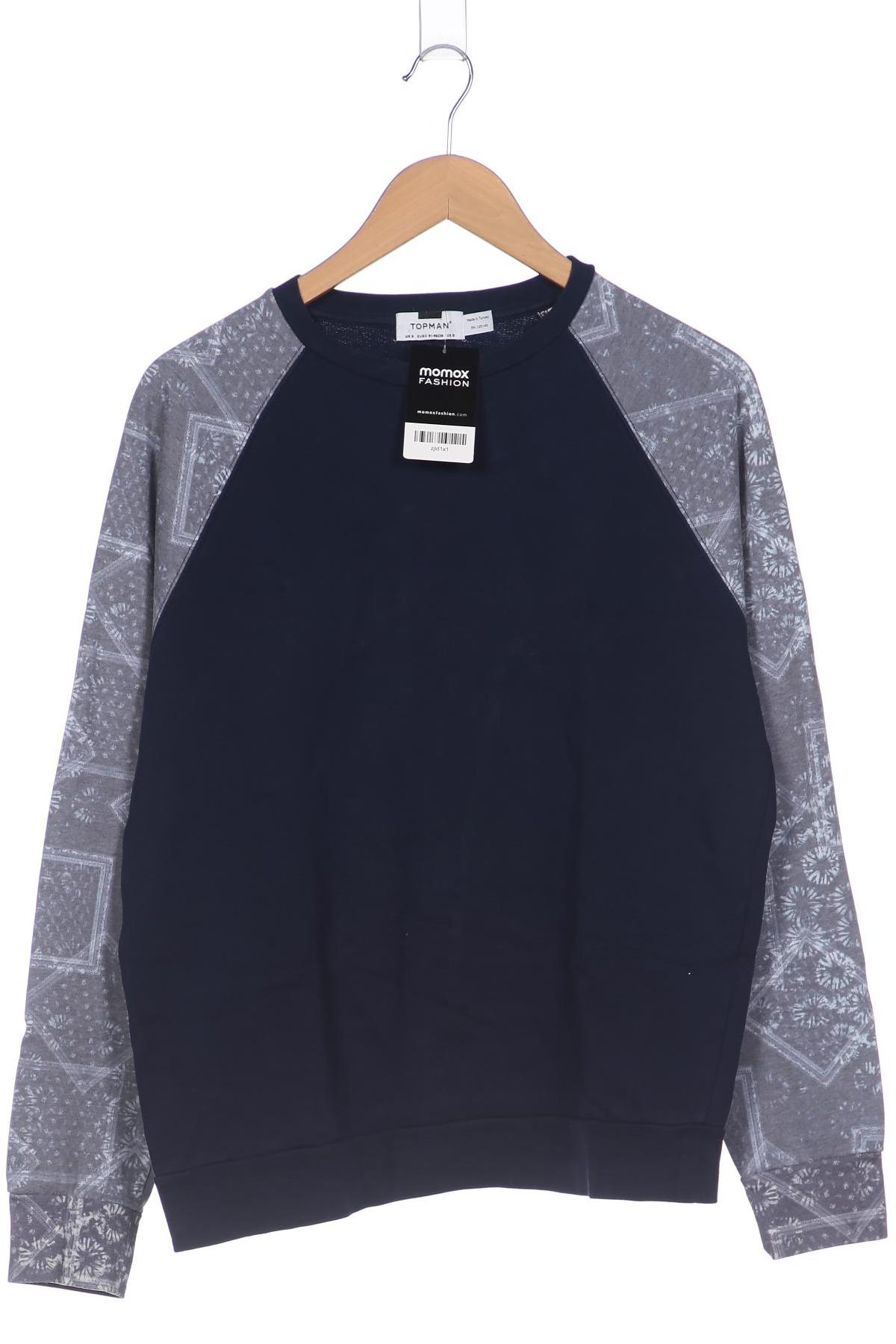 

Topman Herren Sweatshirt, marineblau, Gr. 46