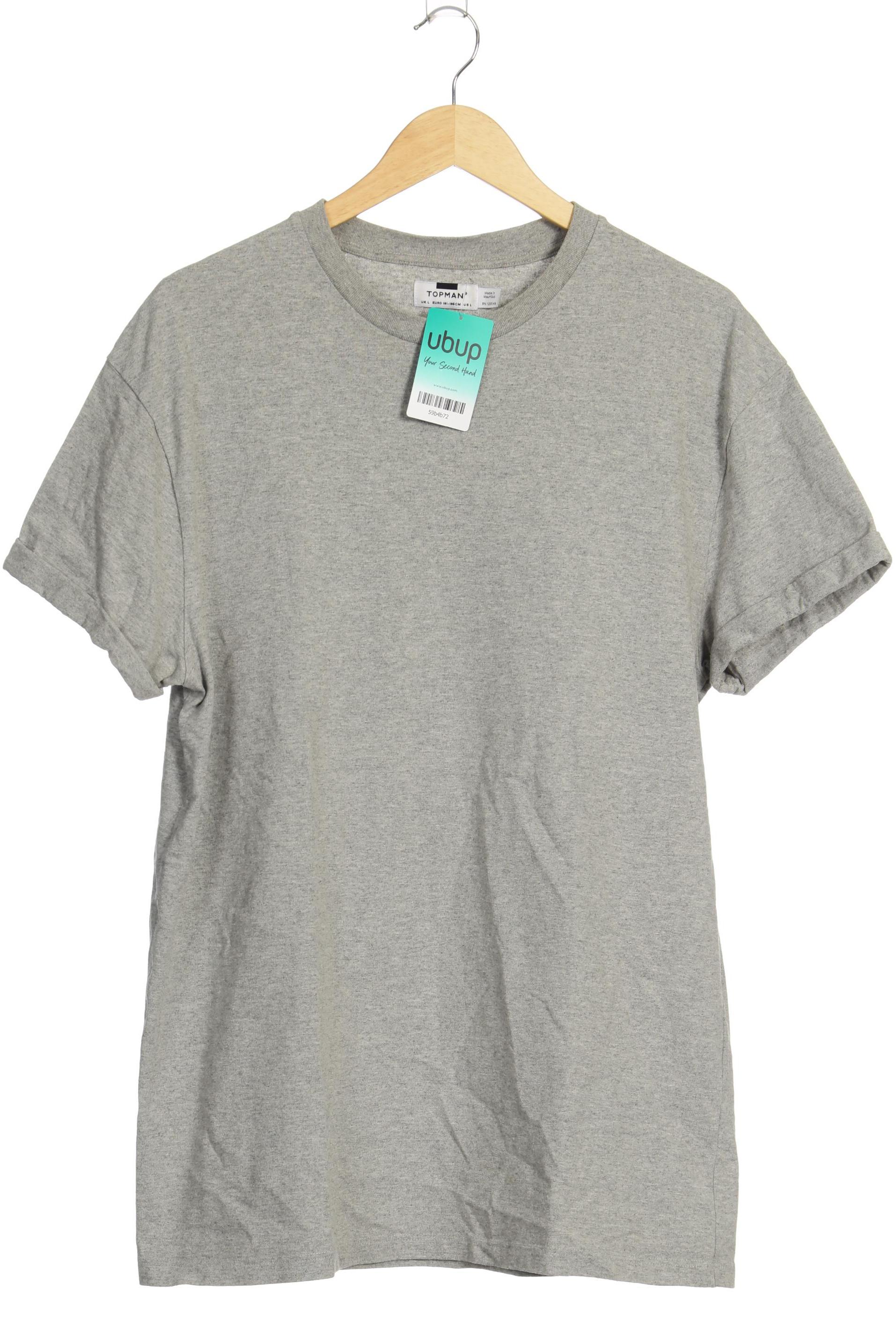 

Topman Herren T-Shirt, grau, Gr. 52