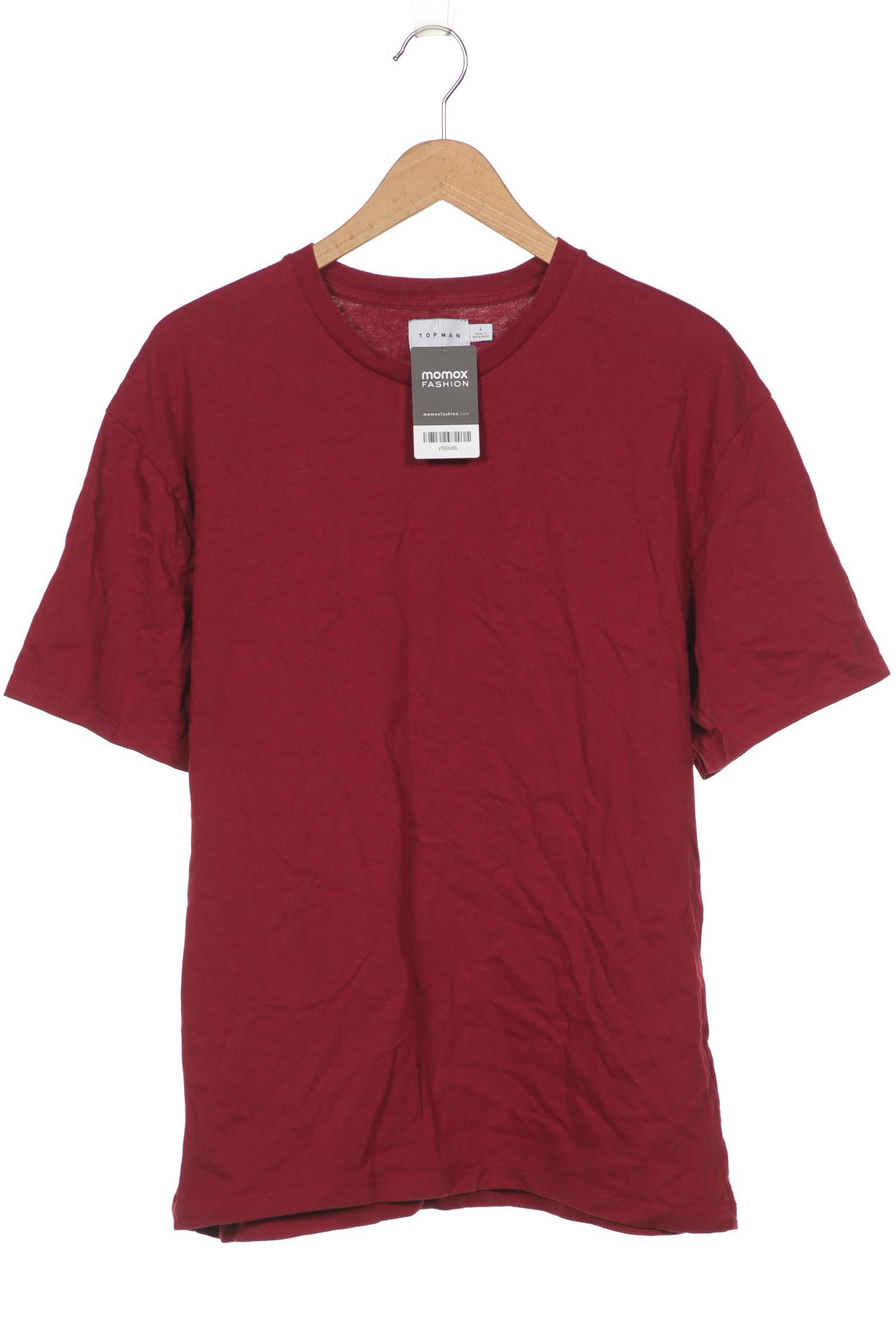 

Topman Herren T-Shirt, bordeaux