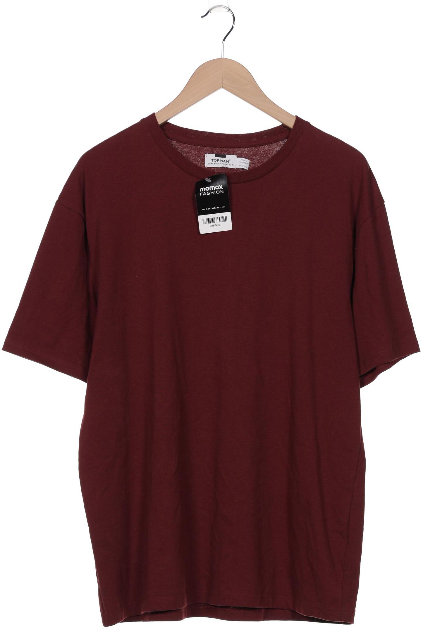

Topman Herren T-Shirt, bordeaux
