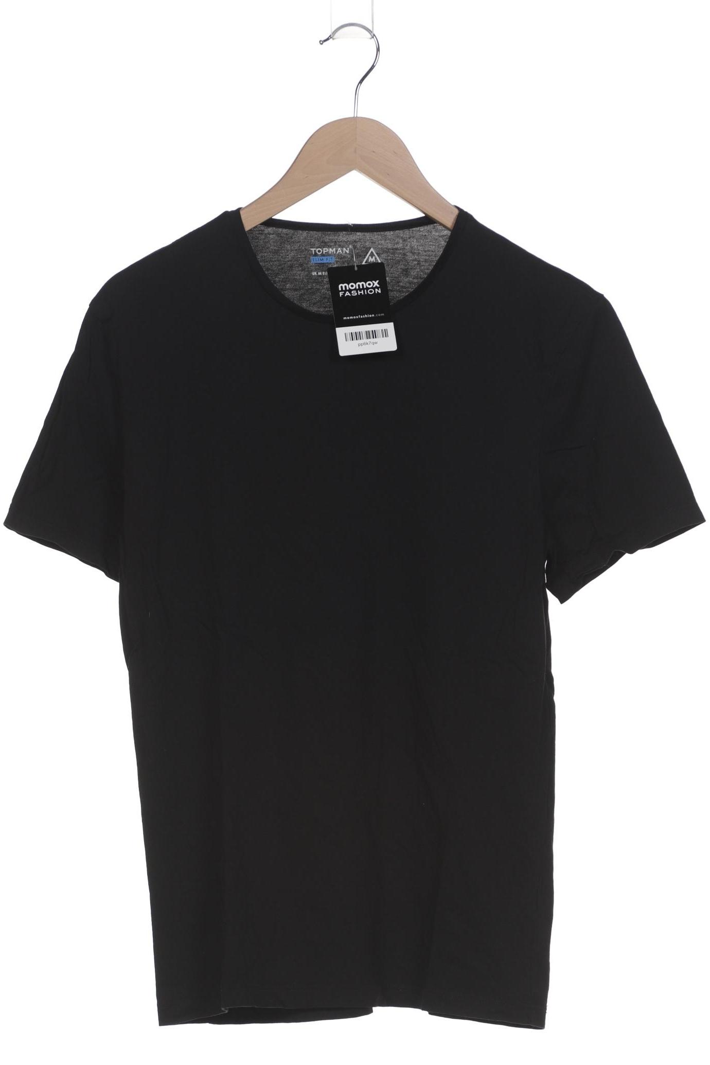 

Topman Herren T-Shirt, schwarz, Gr. 48