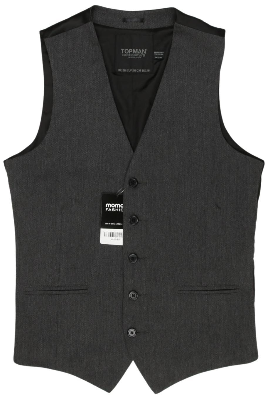 

Topman Herren Weste, grau, Gr. 46
