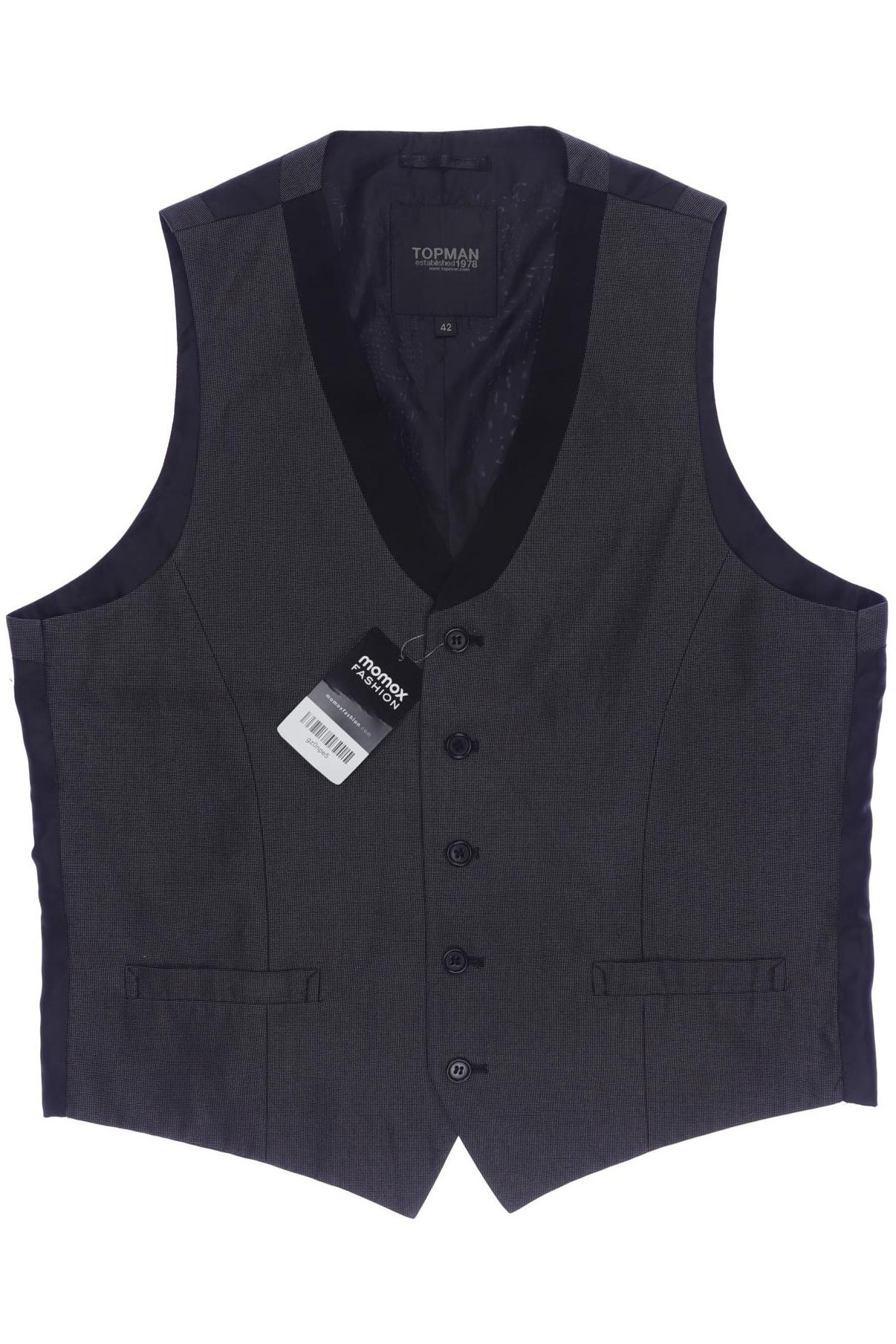 

Topman Herren Weste, grau, Gr. 42